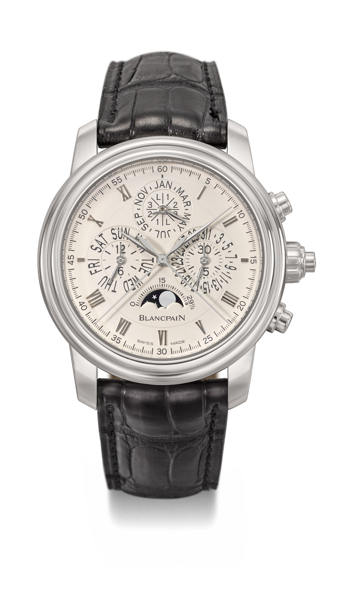 Blancpain perpetual online calendar chronograph