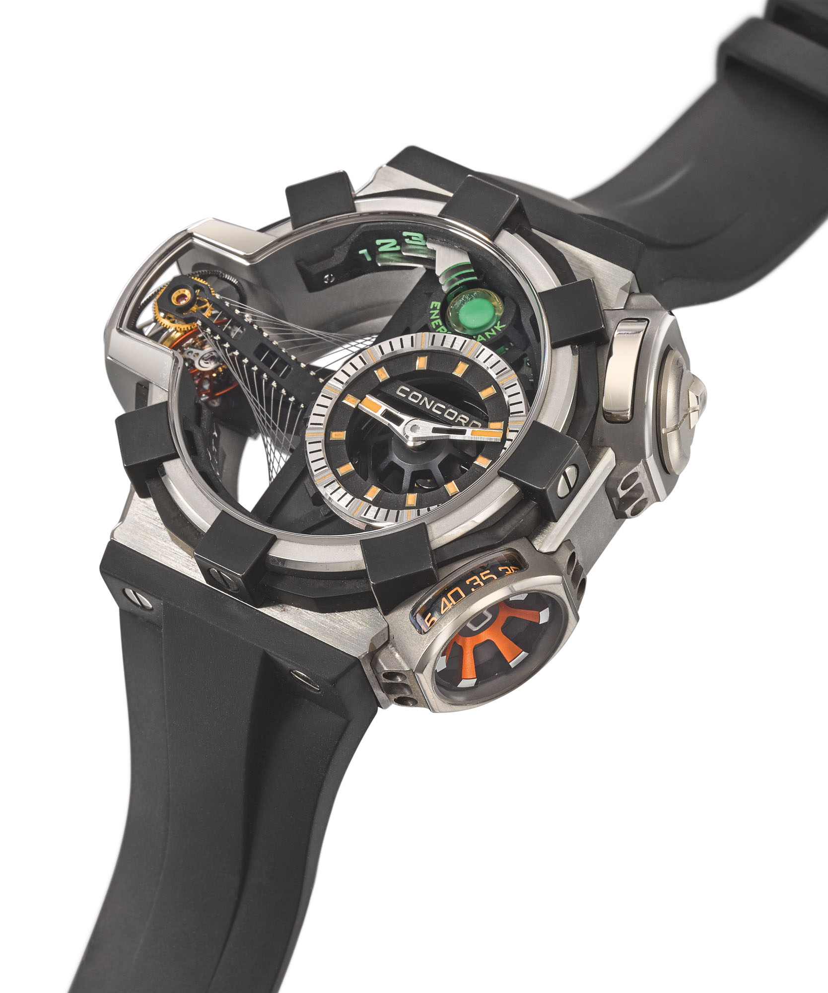 CONCORD LIMITED EDITION TITANIUM AND WHITE GOLD LAB SERIES C1