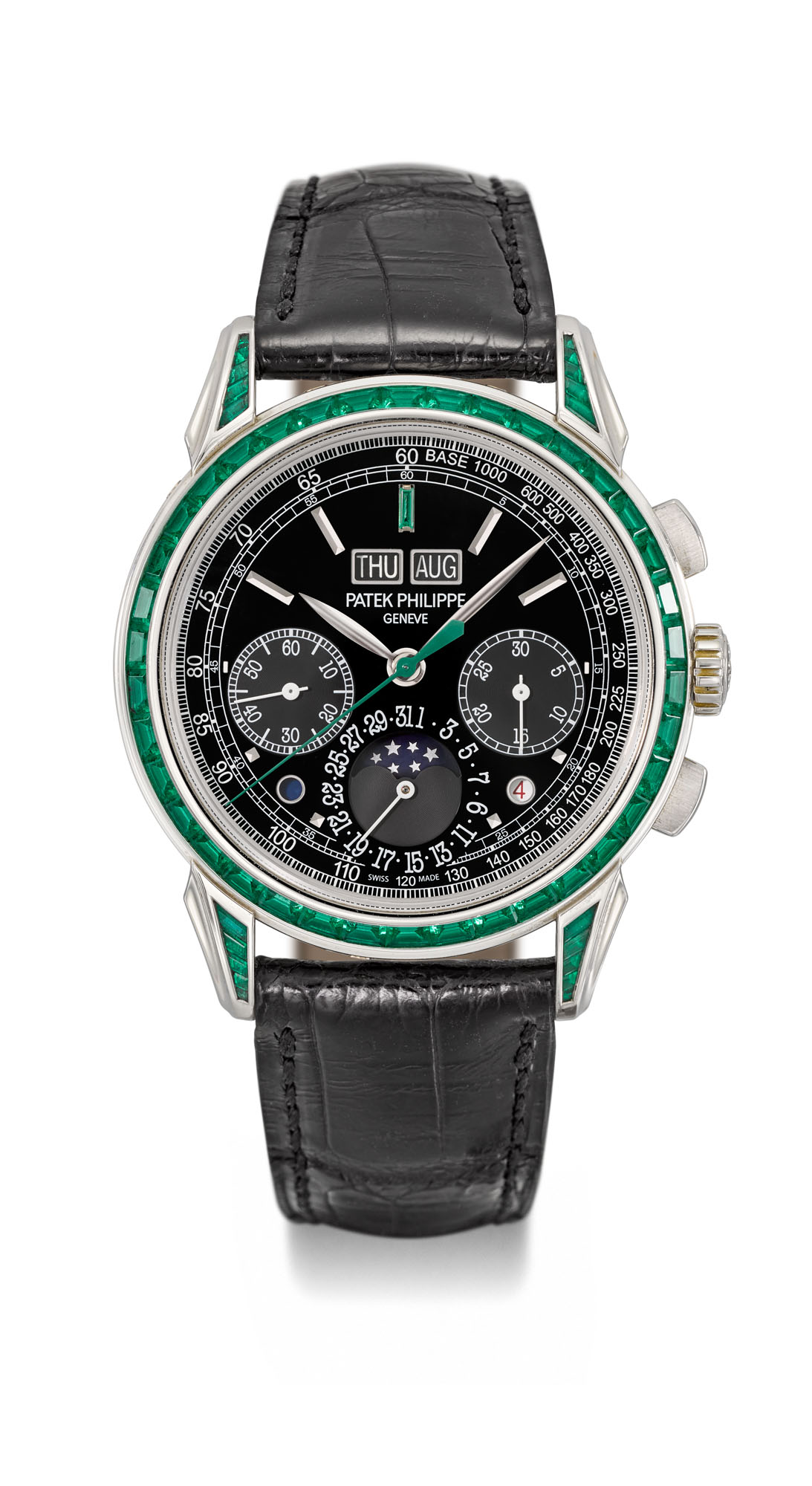 Patek philippe on sale emerald price