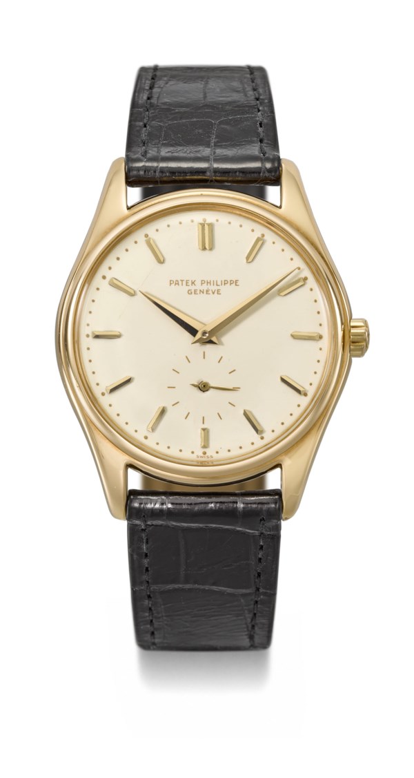PATEK PHILIPPE, YELLOW GOLD 2526, SOLD BY BEYER, ZURICH, WITH
