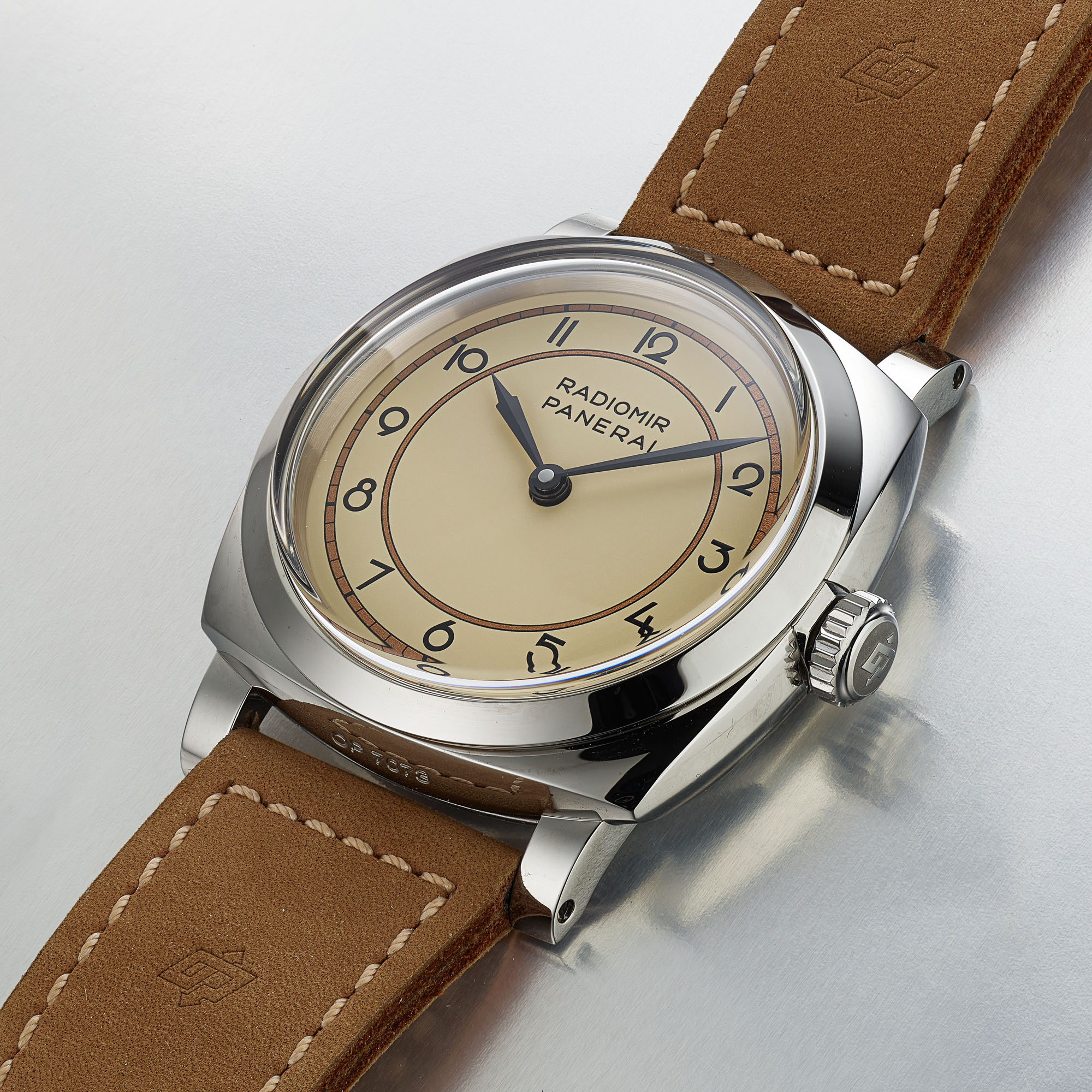 PANERAI, STEEL LIMITED EDITION RADIOMIR 1940 ART DECO WRISTWATCH