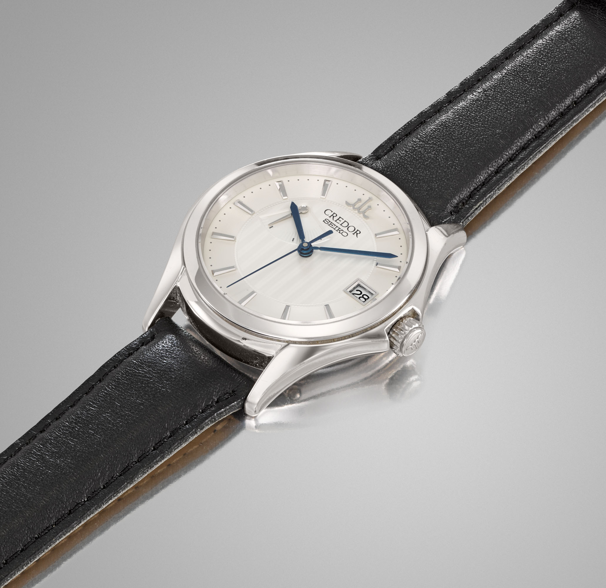 SEIKO, WHITE GOLD CREDOR WRISTWATCH, REF. GBLH999, 7R88-OAAO, CASE