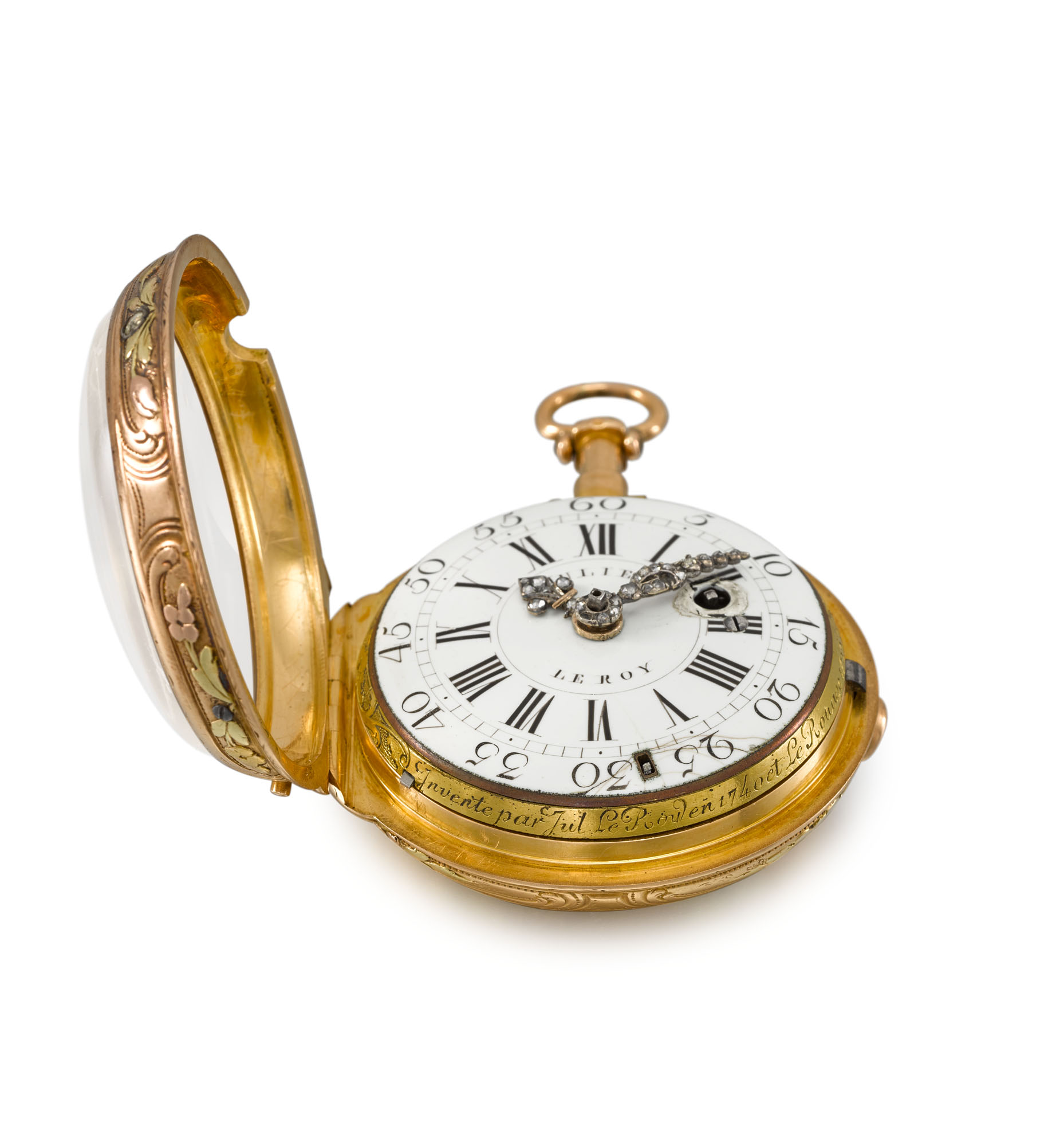 Julien Le Roy Varicoloured Gold A Toc Quarter Repeating Verge Watch Movement No 3 708 Christie S