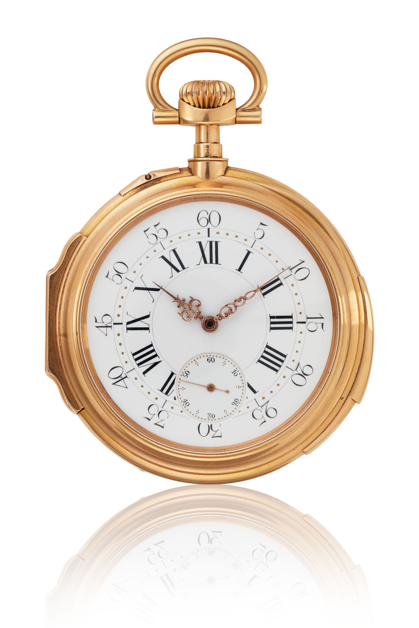 SWISS, GOLD MINUTE REPEATING POCKET WATCH, CASE NO. 2979 Christie’s