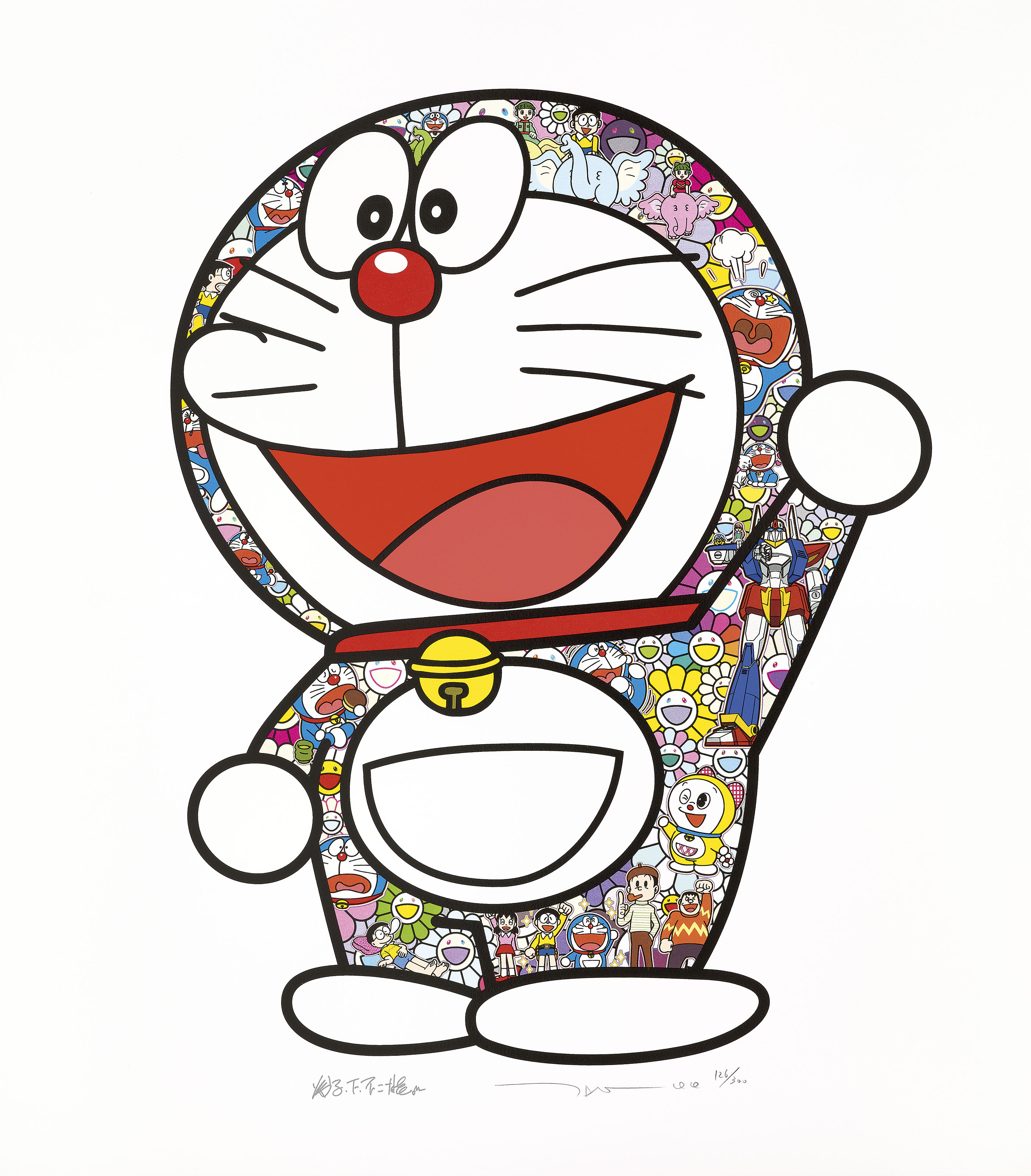 村上隆(1962年生), Takashi Murakami, Doraemon: Hip Hip Hurrah