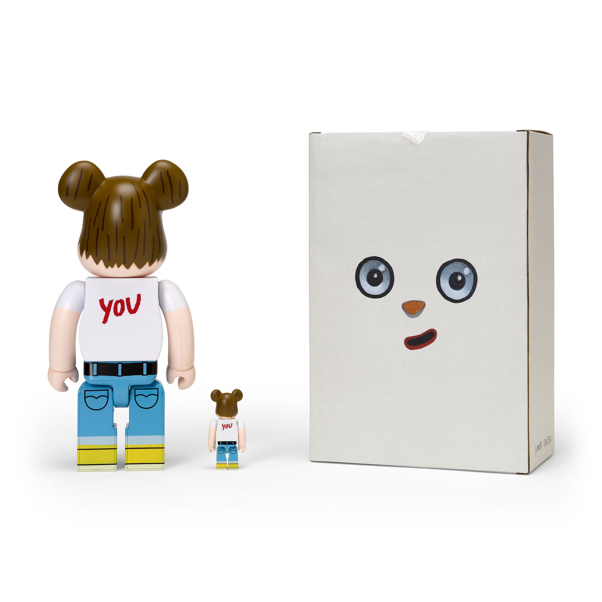 JAVIER CALLEJA (B. 1971) X BE@RBRICK, F*ck You 100% & 400 