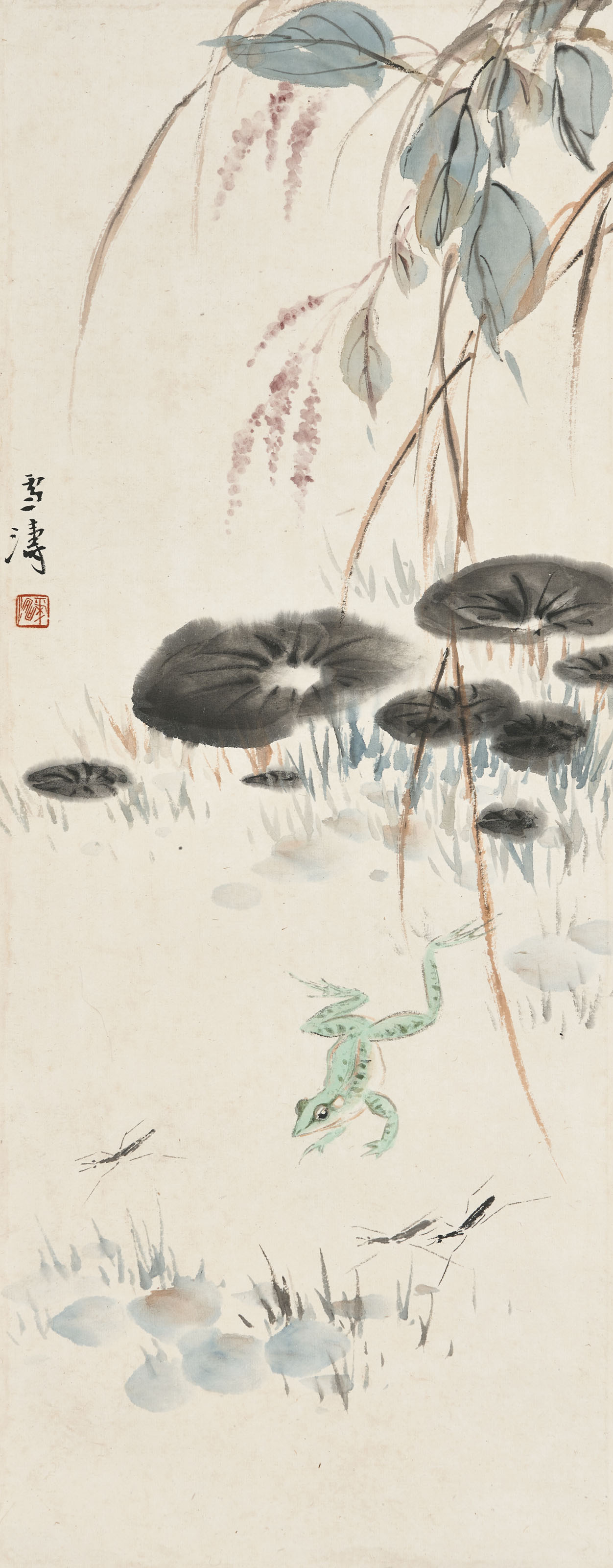 張大千, 野步圖| Christie's
