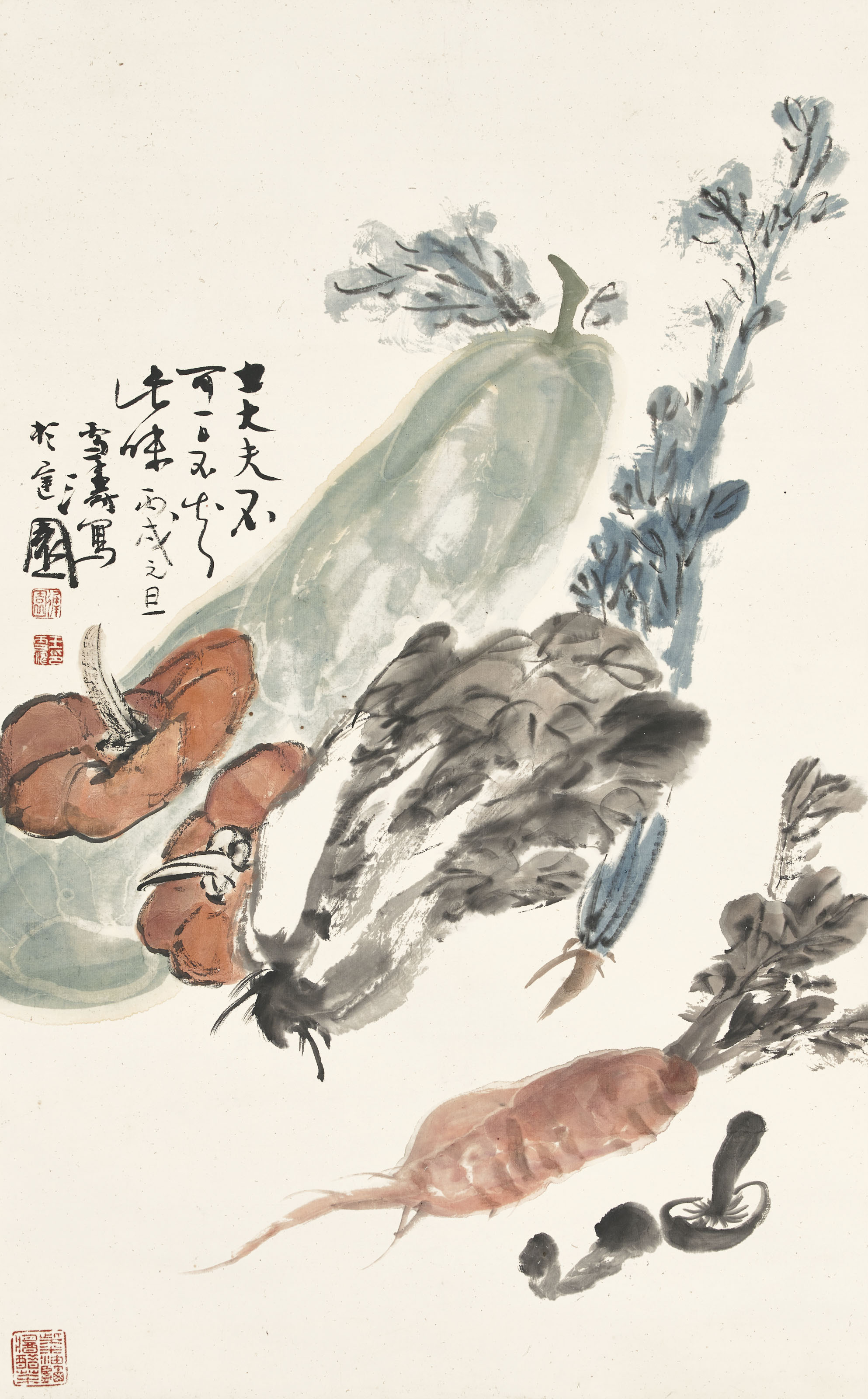 張大千松壽圖| Zhang Daqian, Pine of Longevity | Fine Chinese