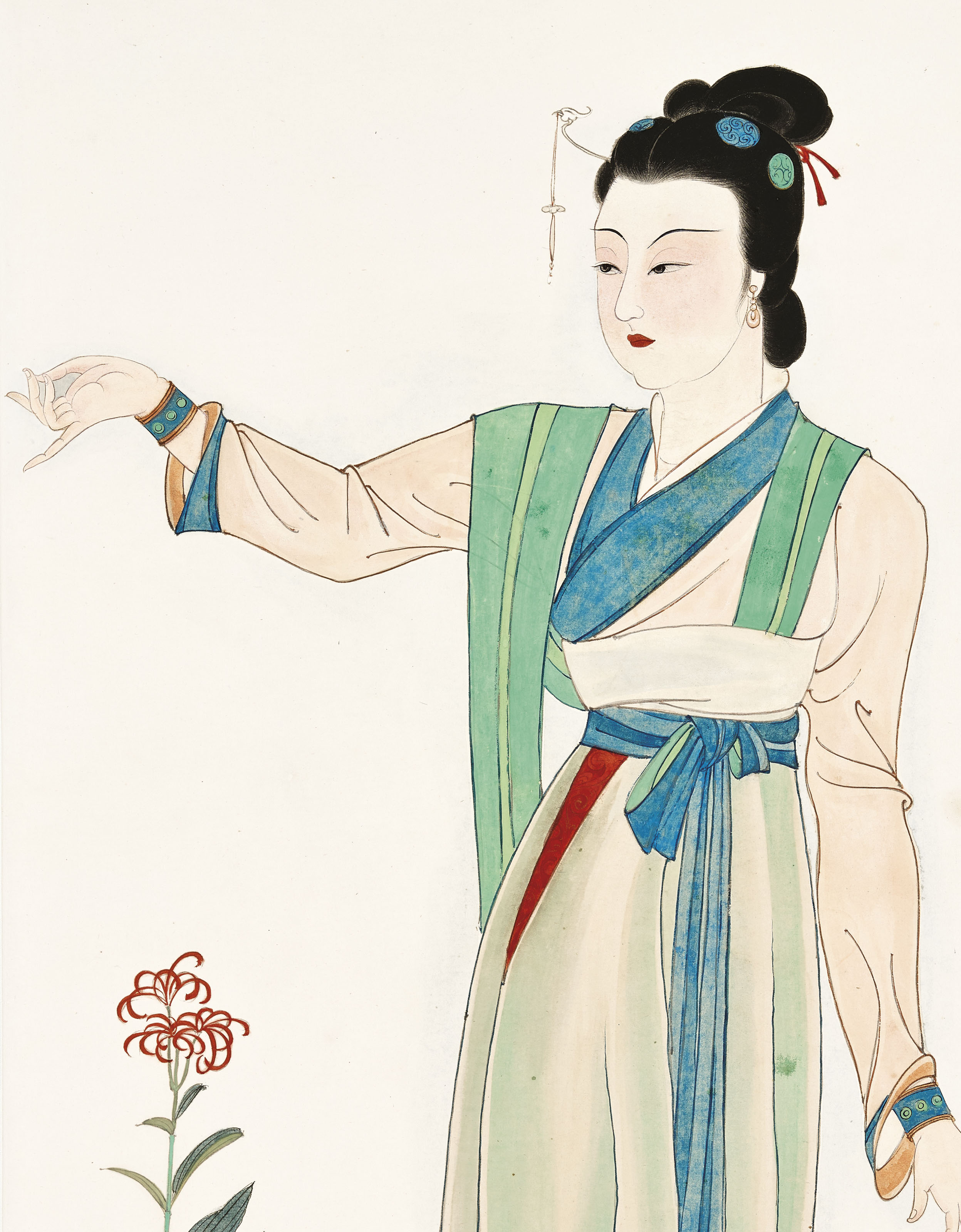 張大千, 天人像| Christie's