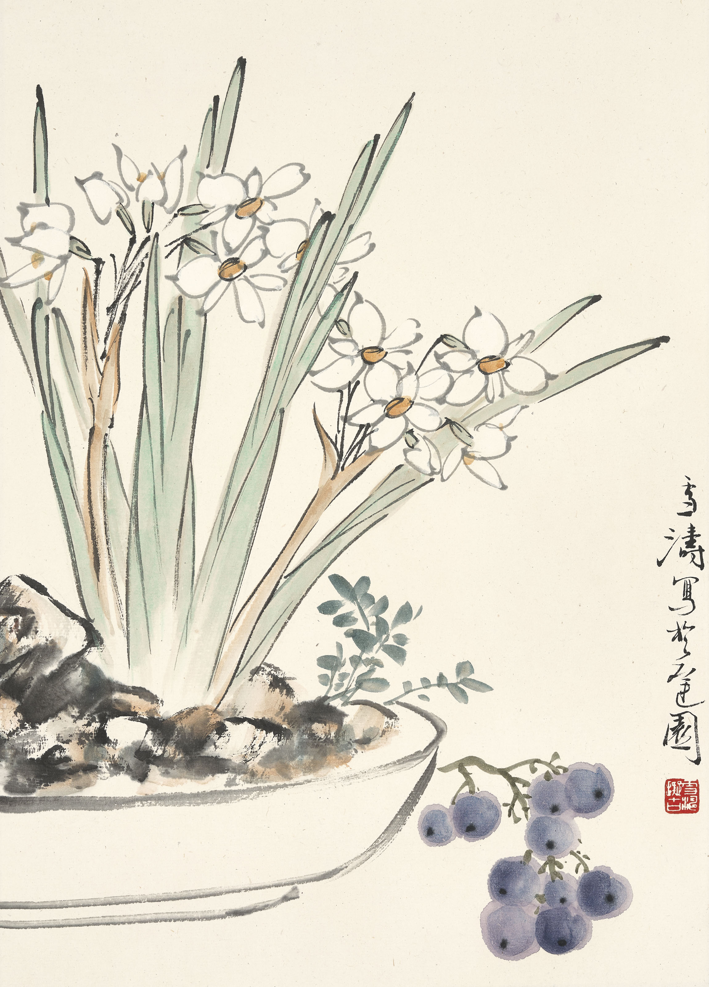 王雪濤, 花卉冊頁| Christie 