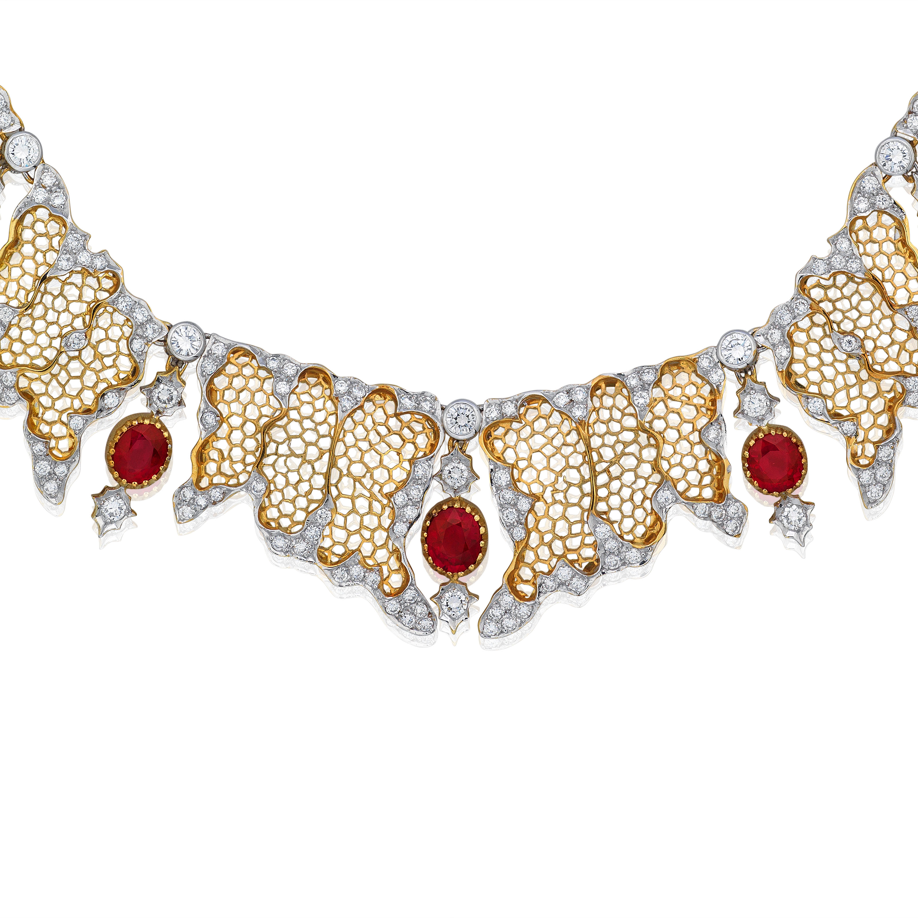 RUBY AND DIAMOND NECKLACE, | Christie’s