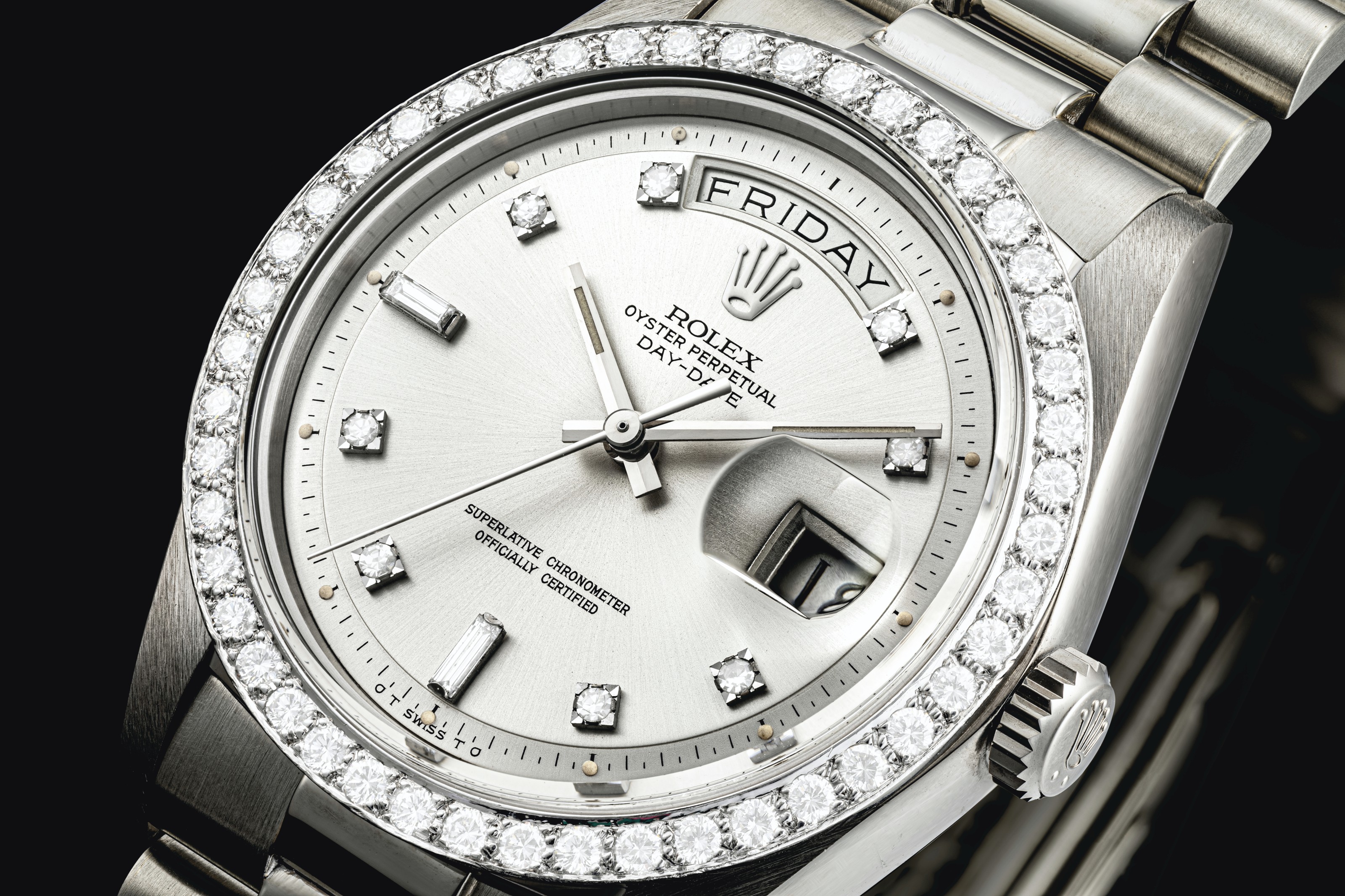 white gold diamond rolex