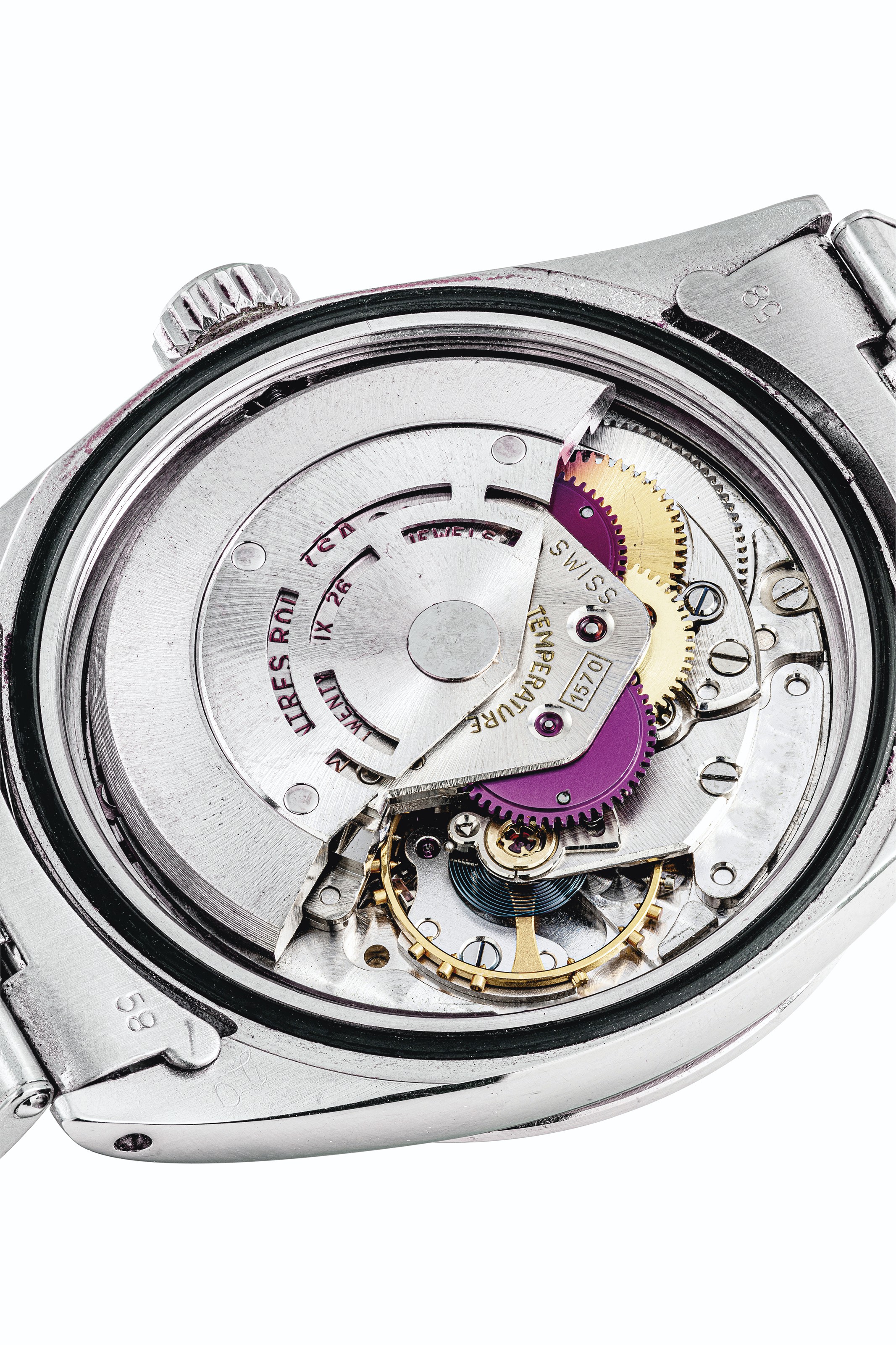 STAINLESS STEEL AUTOMATIC WRISTWATCH 