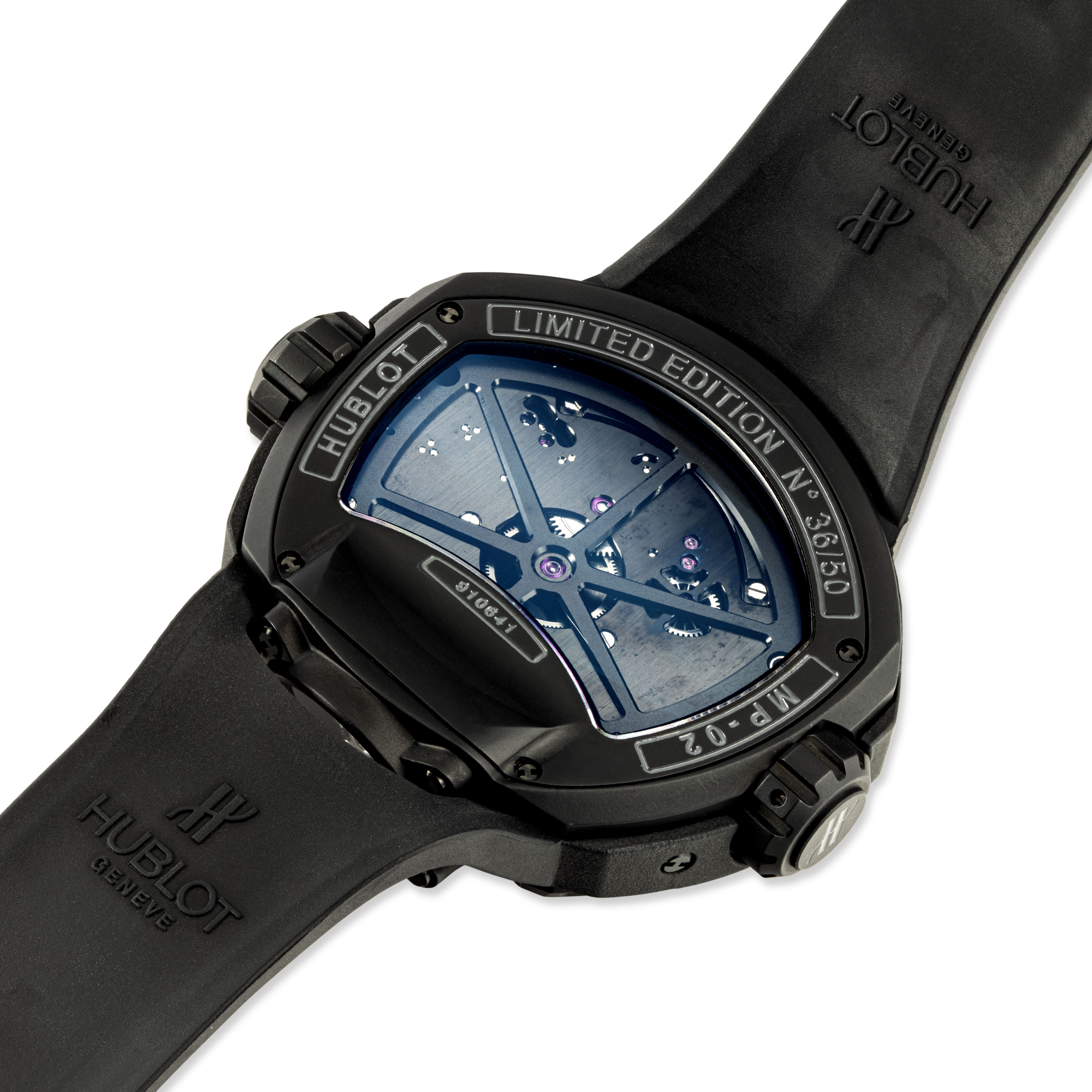 HUBLOT LIMITED EDITION TOURBILLON MP 02 NO. 36 50 Christie s