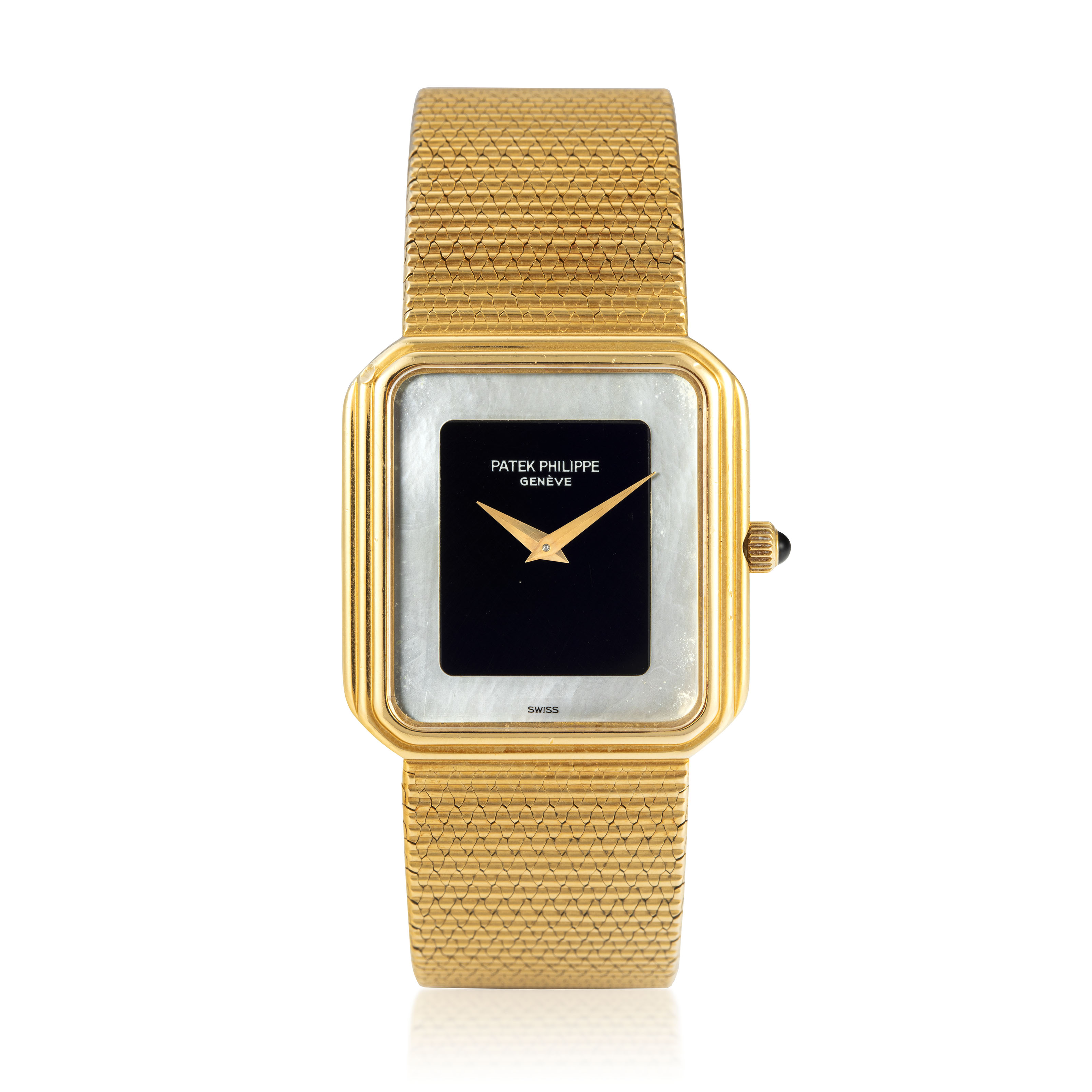 PATEK PHILIPPE, GOLD BRACELET WATCH, REF. 3859/1, Christie’s