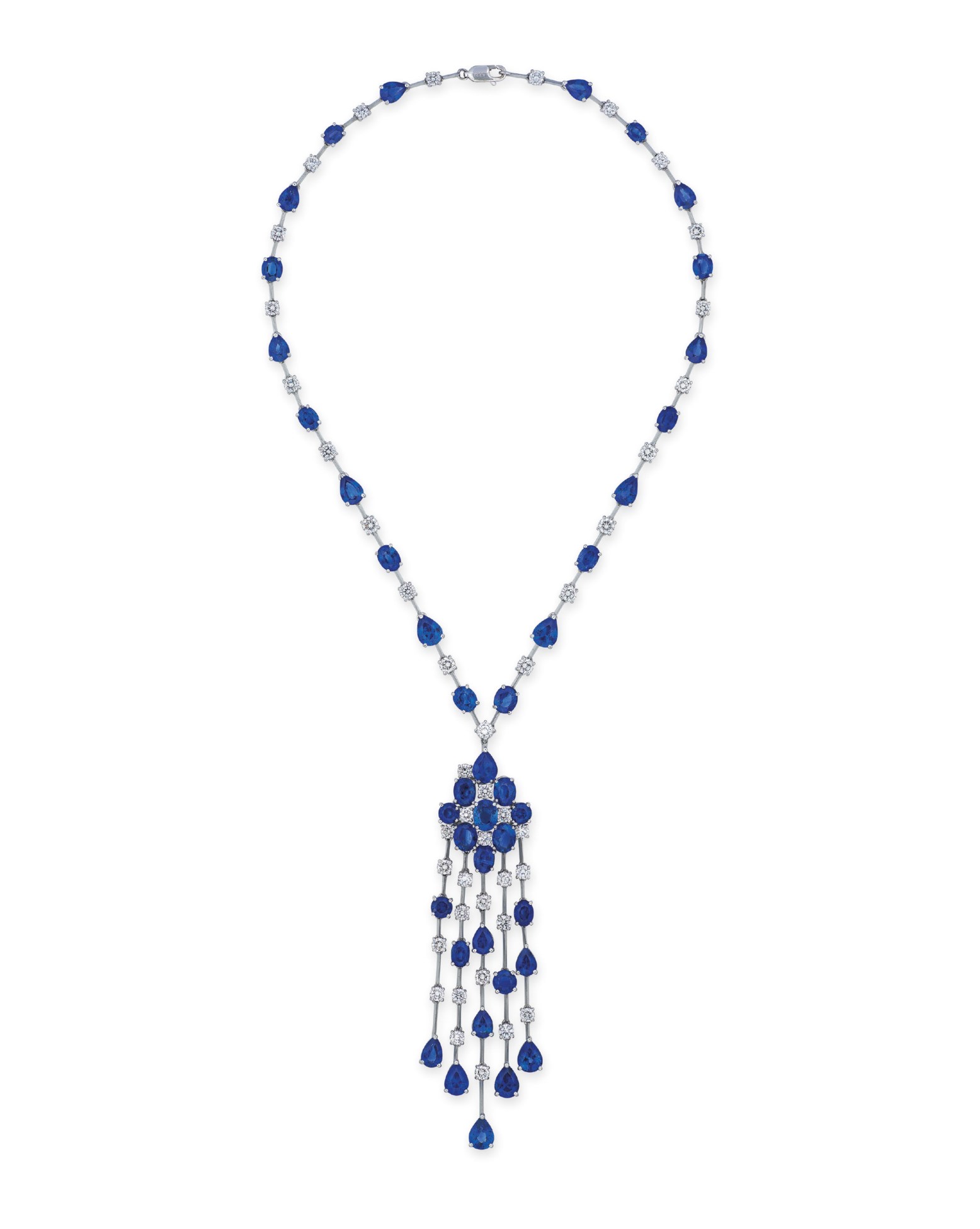 SAPPHIRE AND DIAMOND 'WATERFALL' NECKLACE, GRAFF Christie's