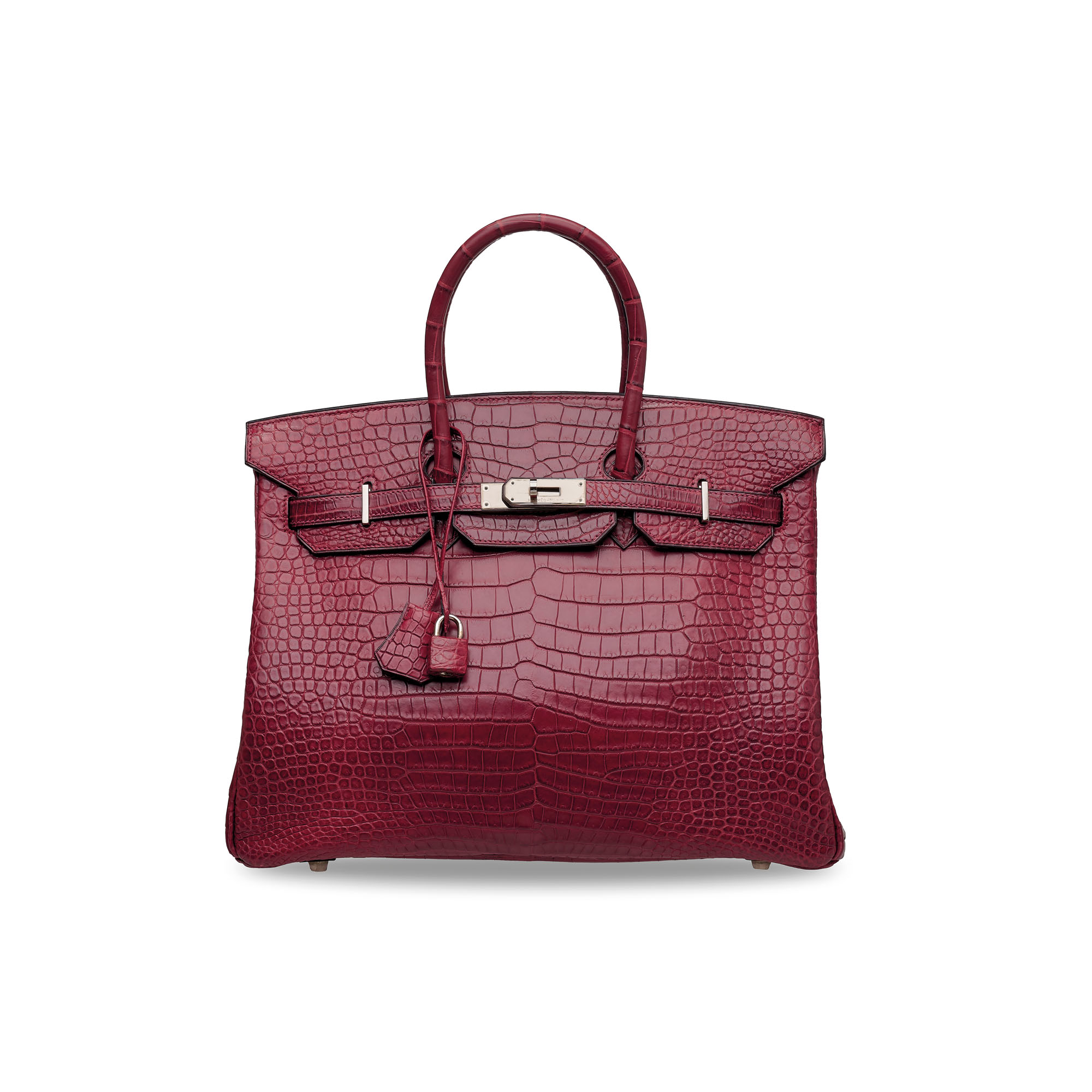 Hermès Birkin 35 Rouge H Alligator Mississippi Matte Palladium