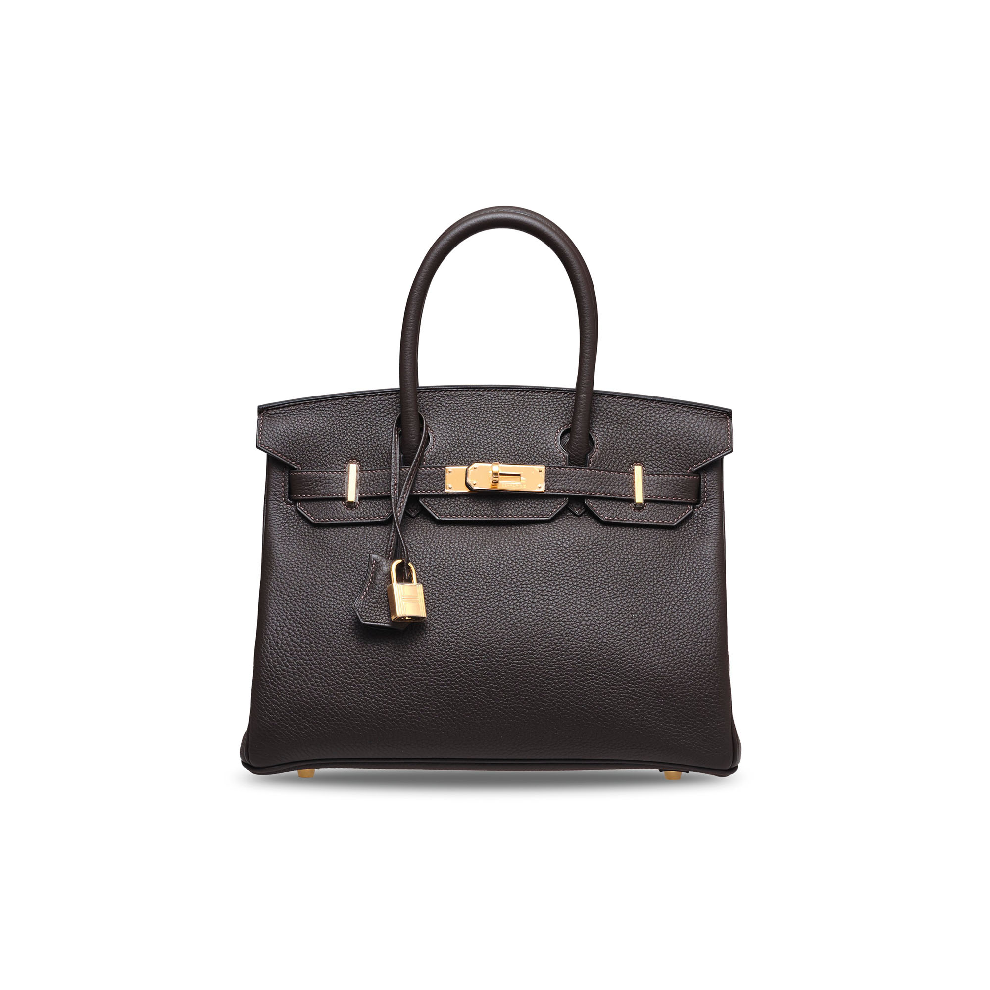A MACASSAR TOGO LEATHER BIRKIN 30 WITH GOLD HARDWARE HERM S 2016