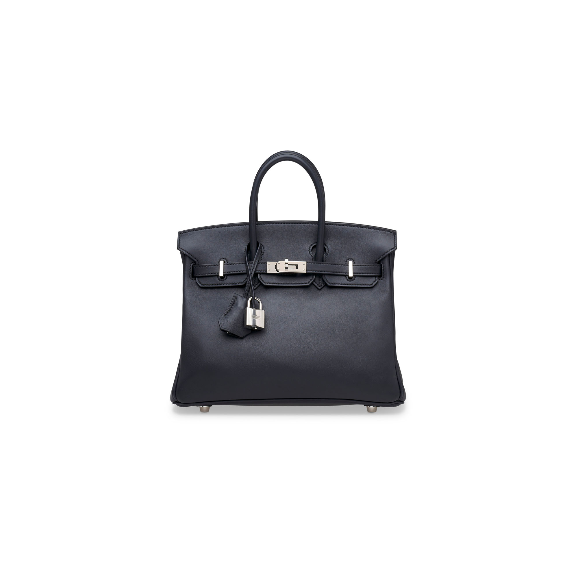 A BLEU INDIGO SWIFT LEATHER BIRKIN 25 WITH PALLADIUM HARDWARE, HERMÈS, 2017