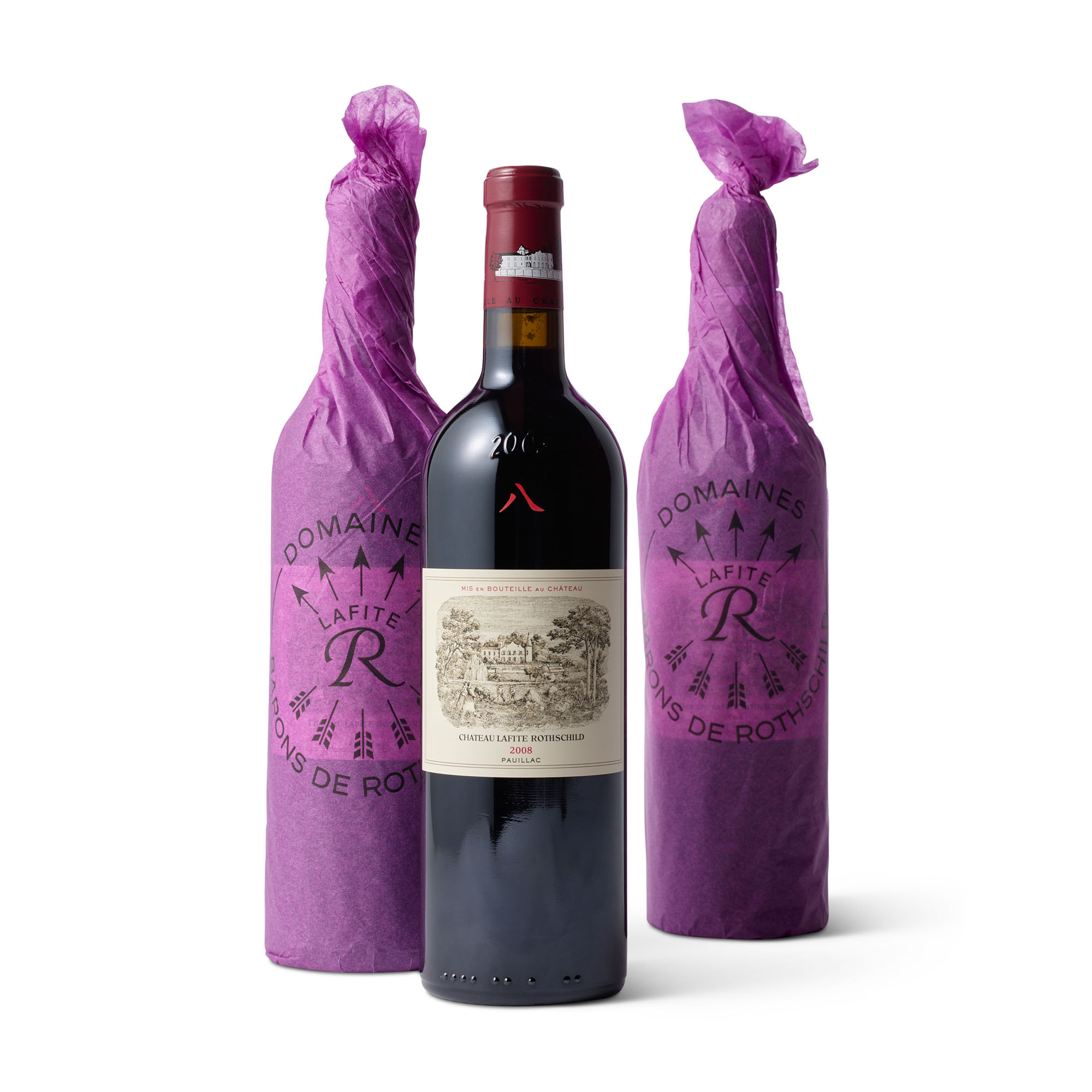 Château Lafite-Rothschild 2008, Pauillac, 1er cru classéIn banded