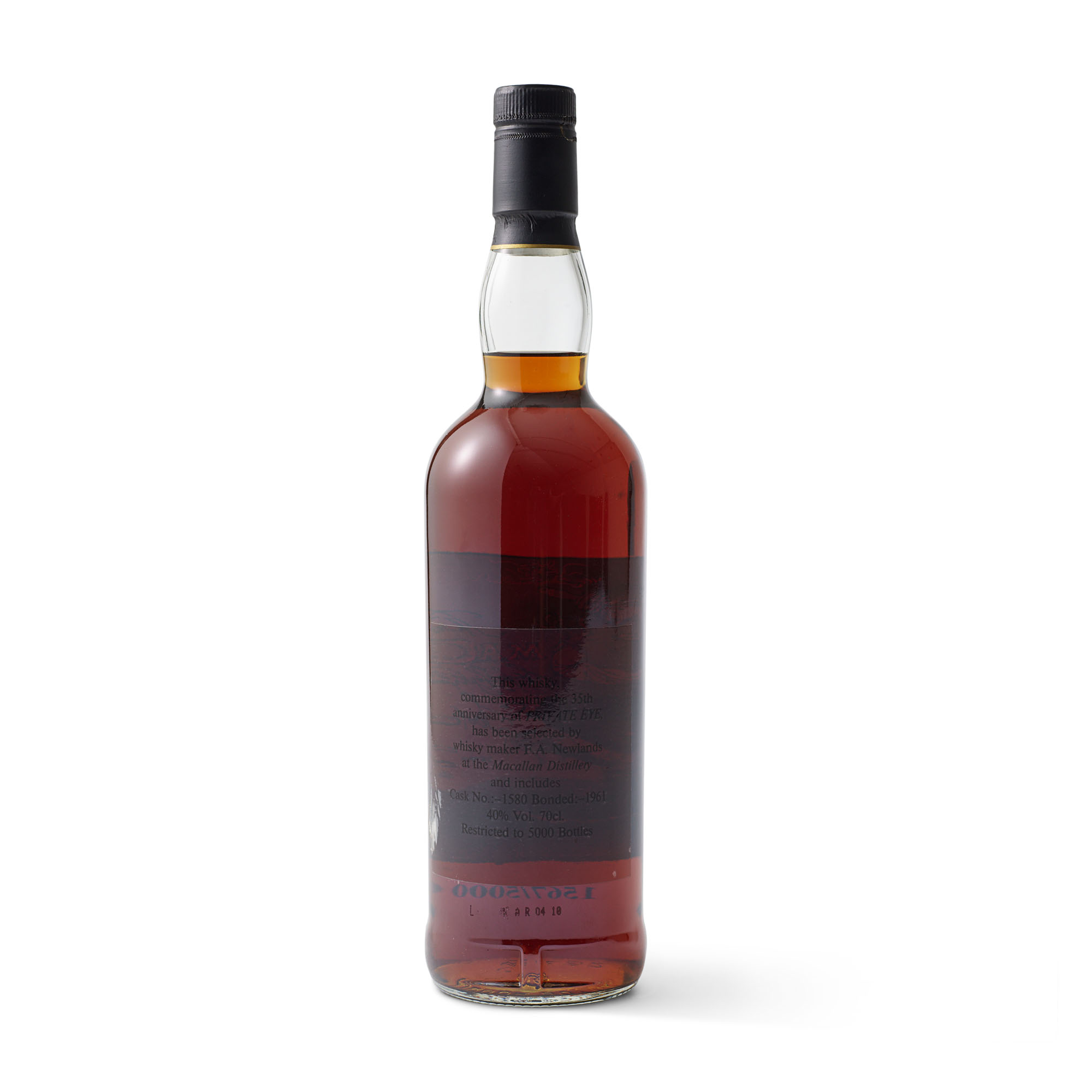 The Macallan Private Eye 1961, SpeysideBottle no. 1567 of