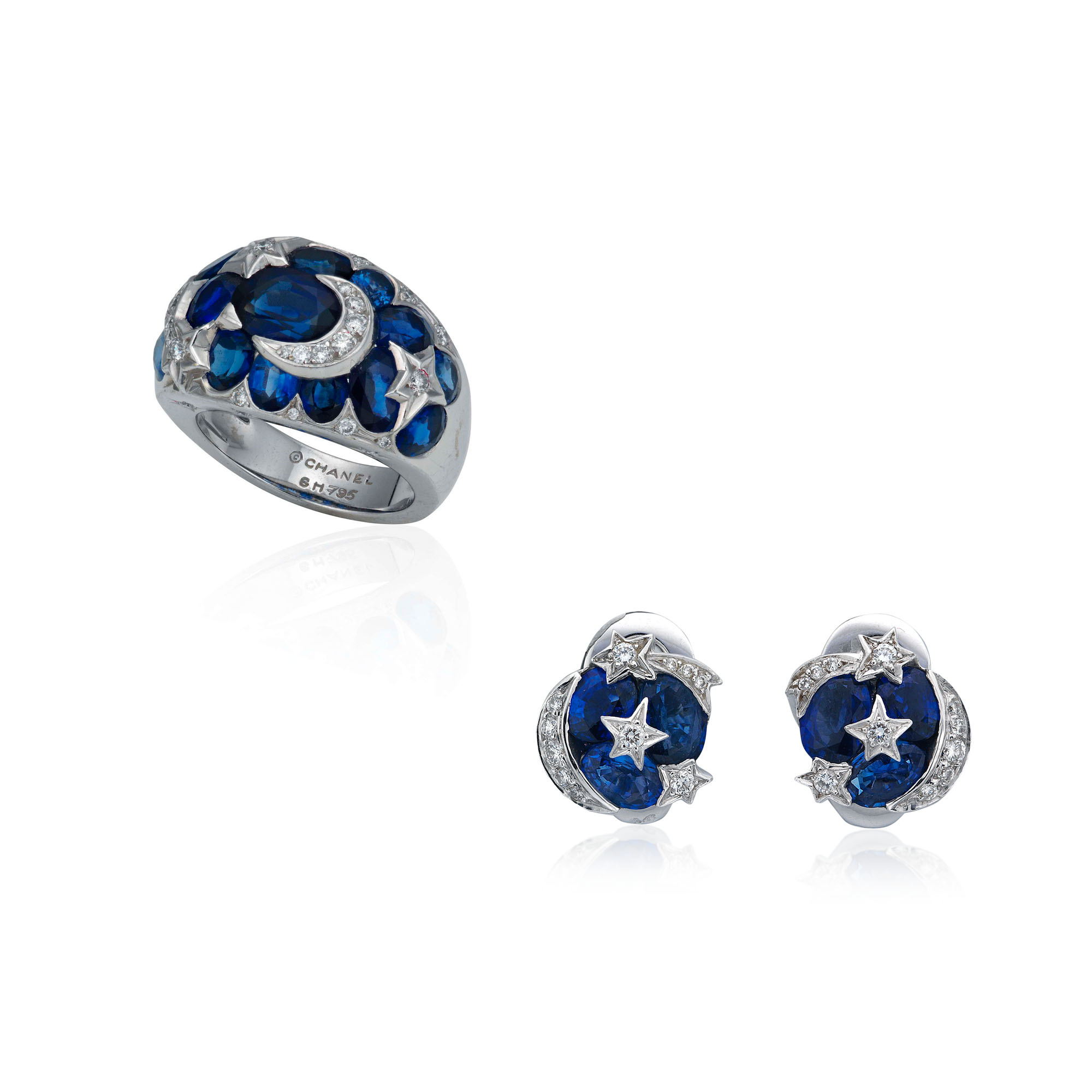 Chanel sapphire ring hot sale