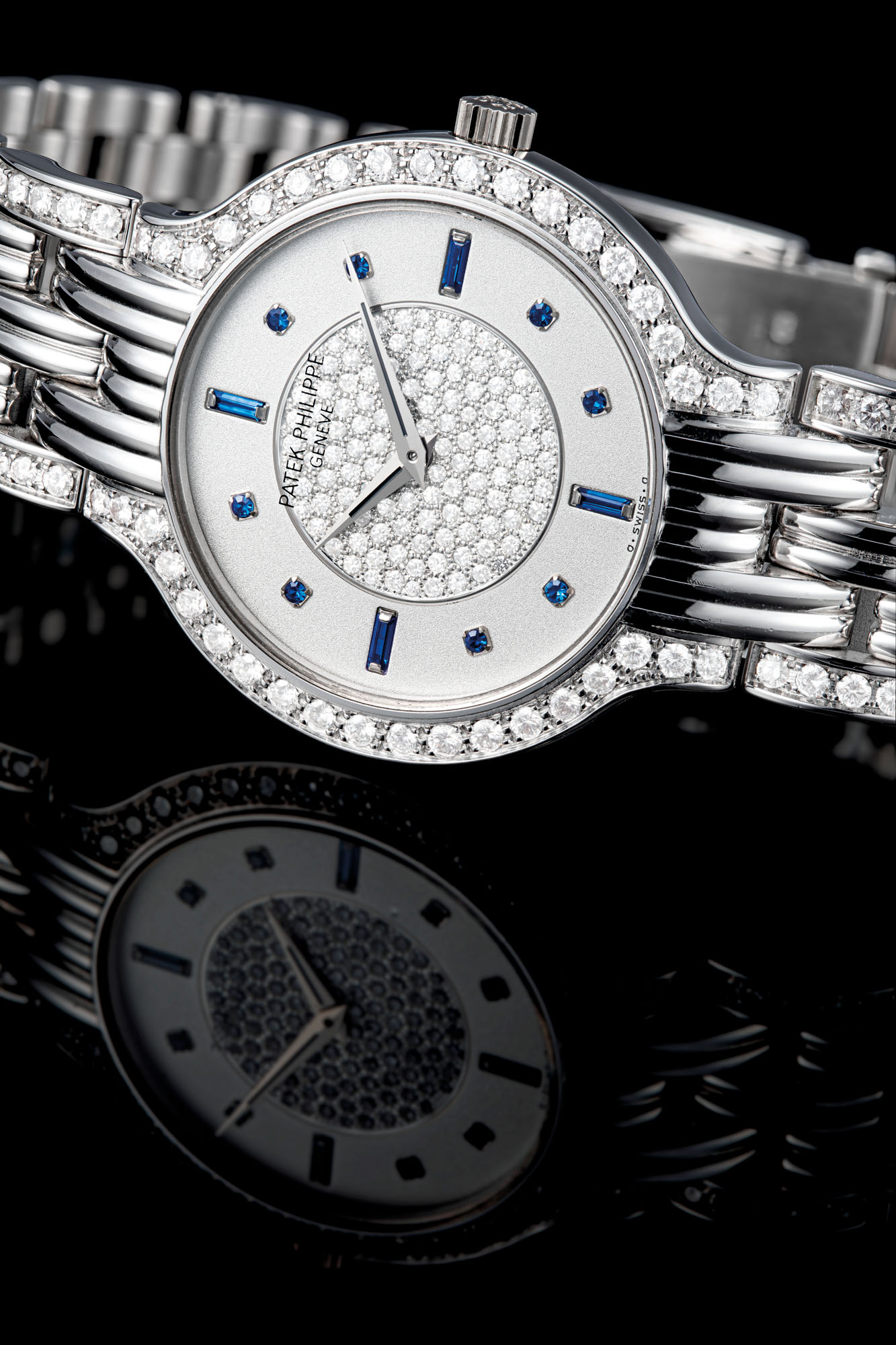 patek philippe white gold automatic watch ref 3604