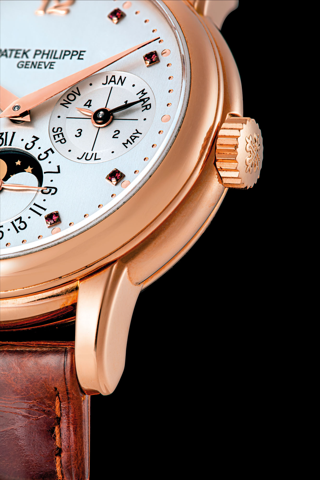 Patek philippe an important and possibly unique 18k pink gold 