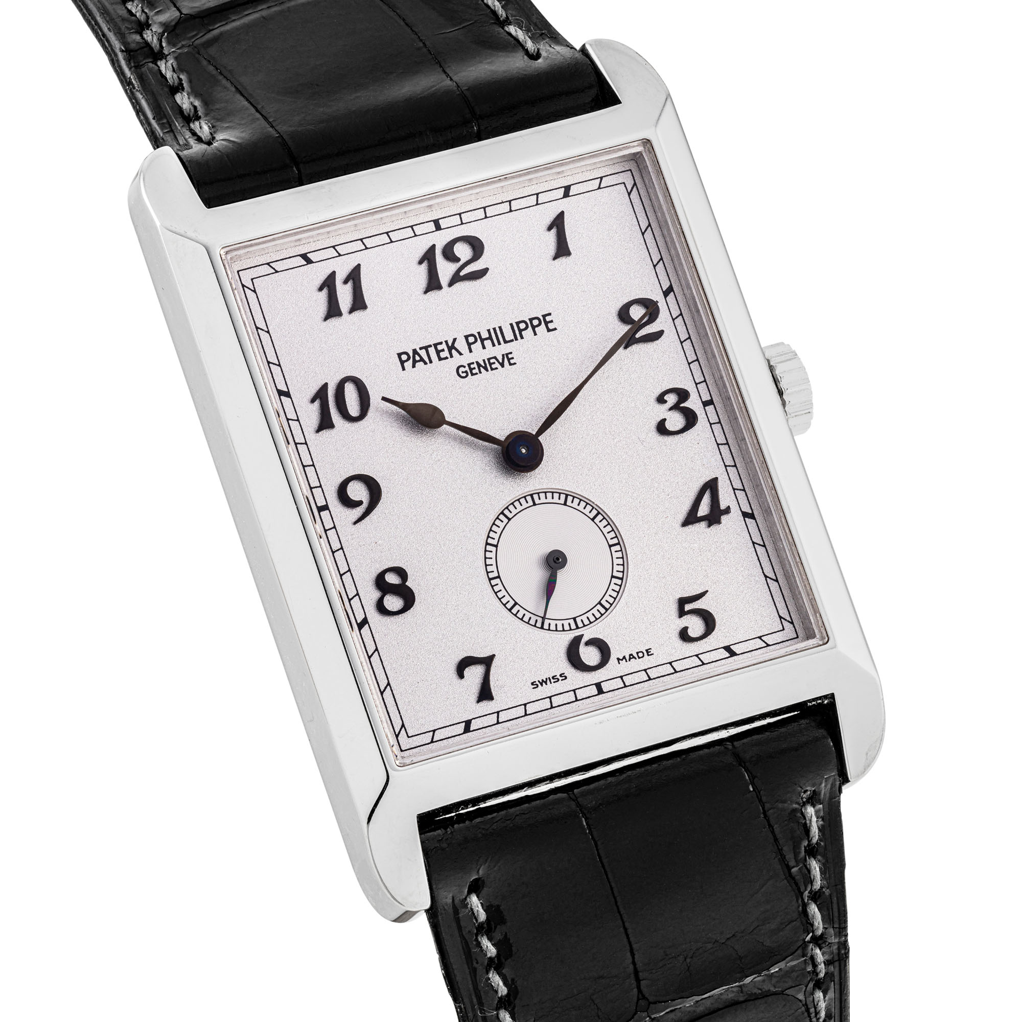 PATEK PHILIPPE, WHITE GOLD WITH BREGUET NUMERALS, REF. 5109G