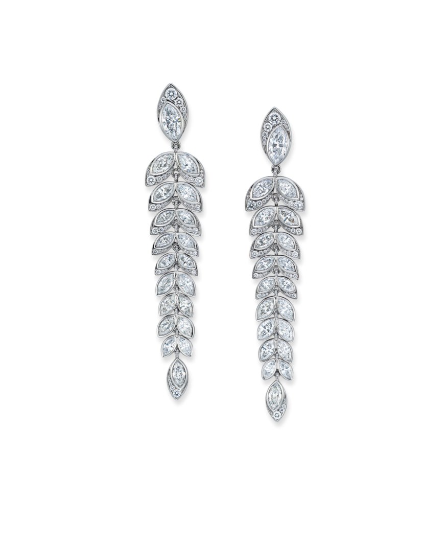 DIAMOND EARRINGS, TIFFANY & CO.