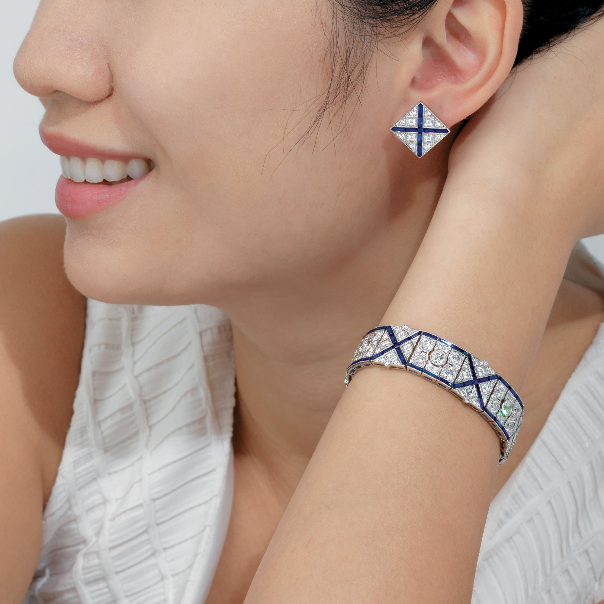 Sapphire bracelet tiffany 2025