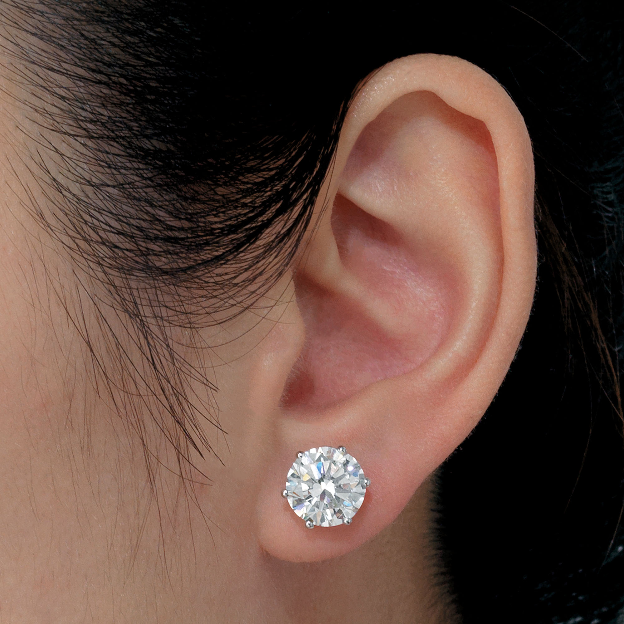 DIAMOND EAR STUDS