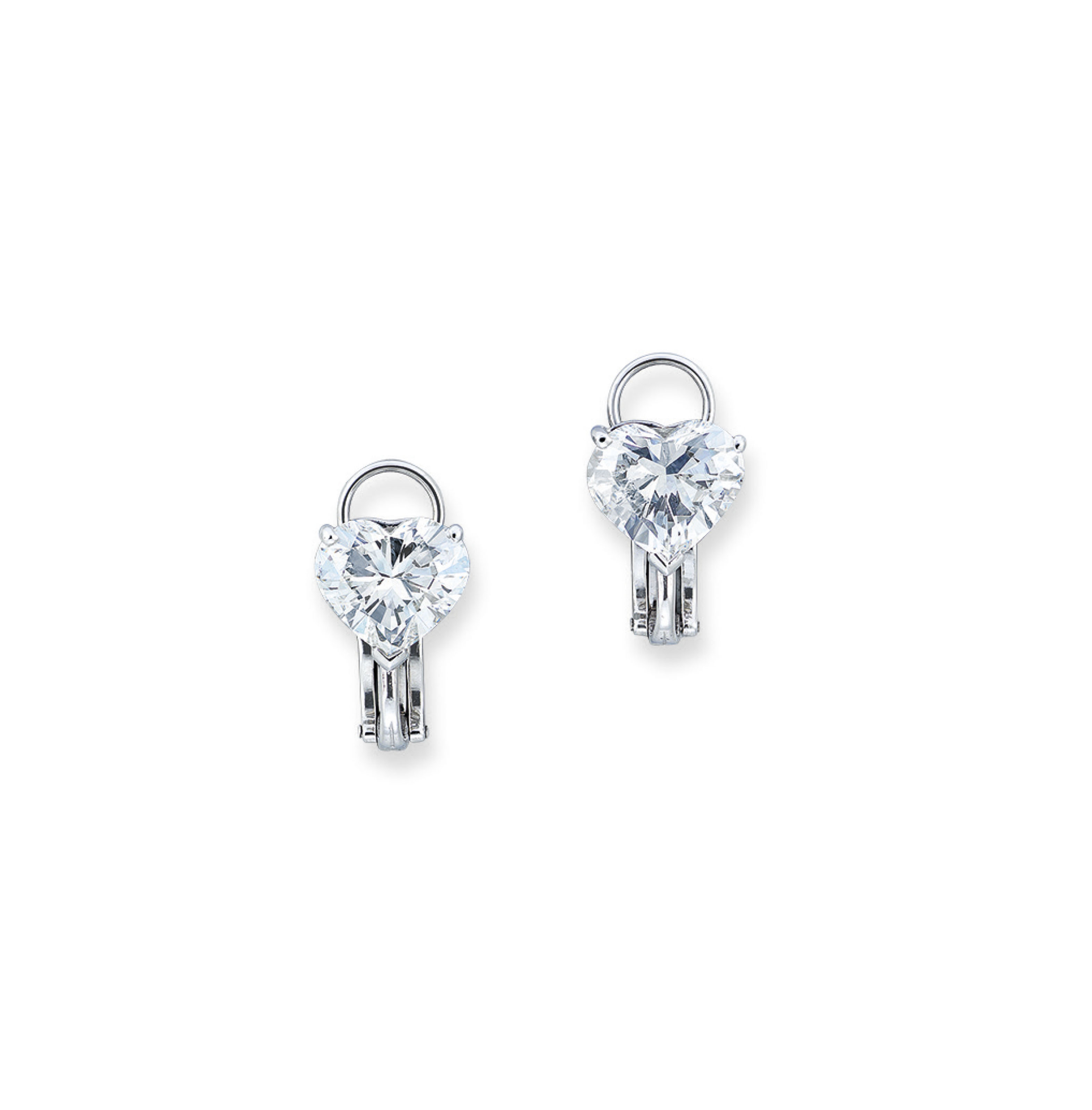 DIAMOND EARRINGS, HARRY WINSTON Christie's