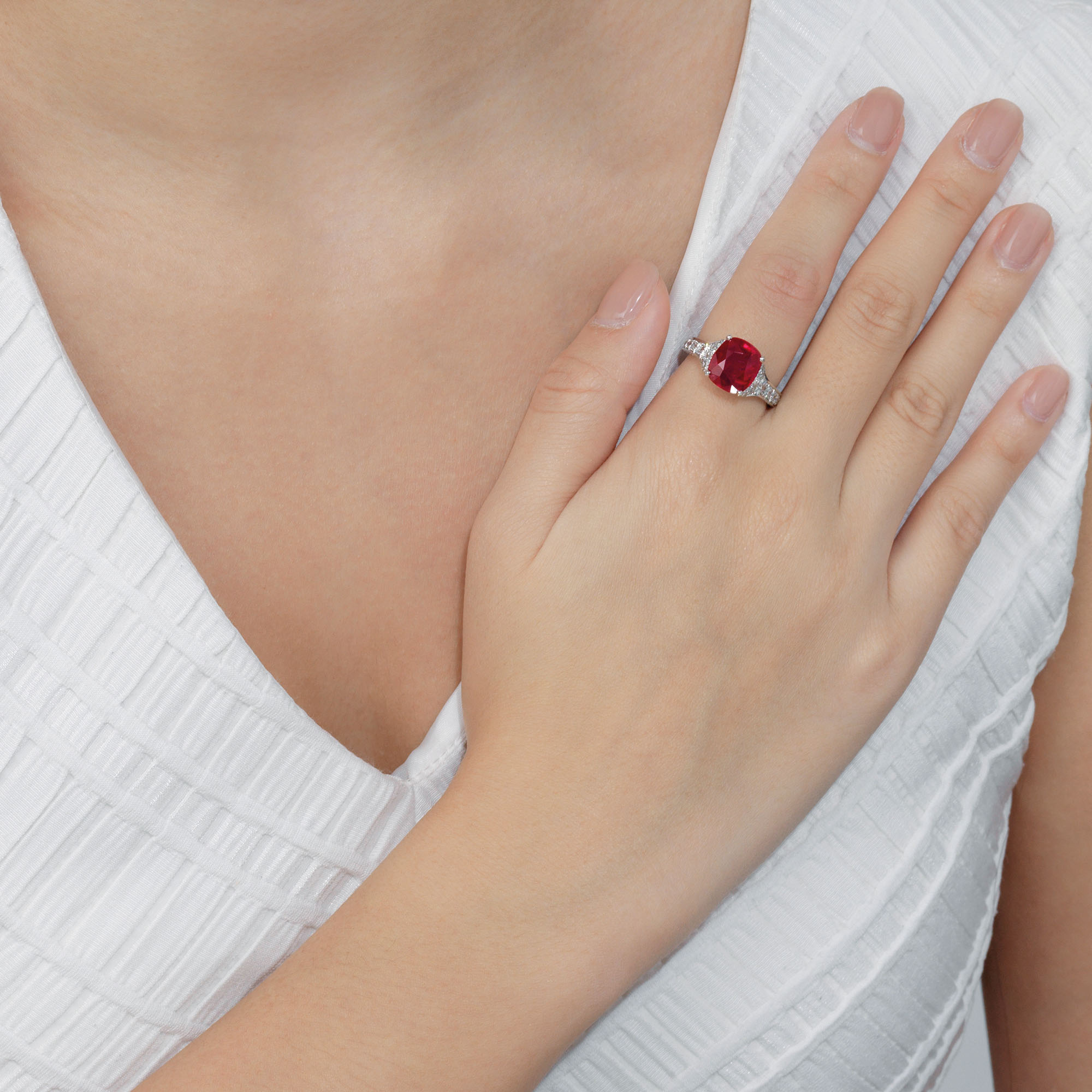 RUBY AND DIAMOND RING, CARTIER Christie's