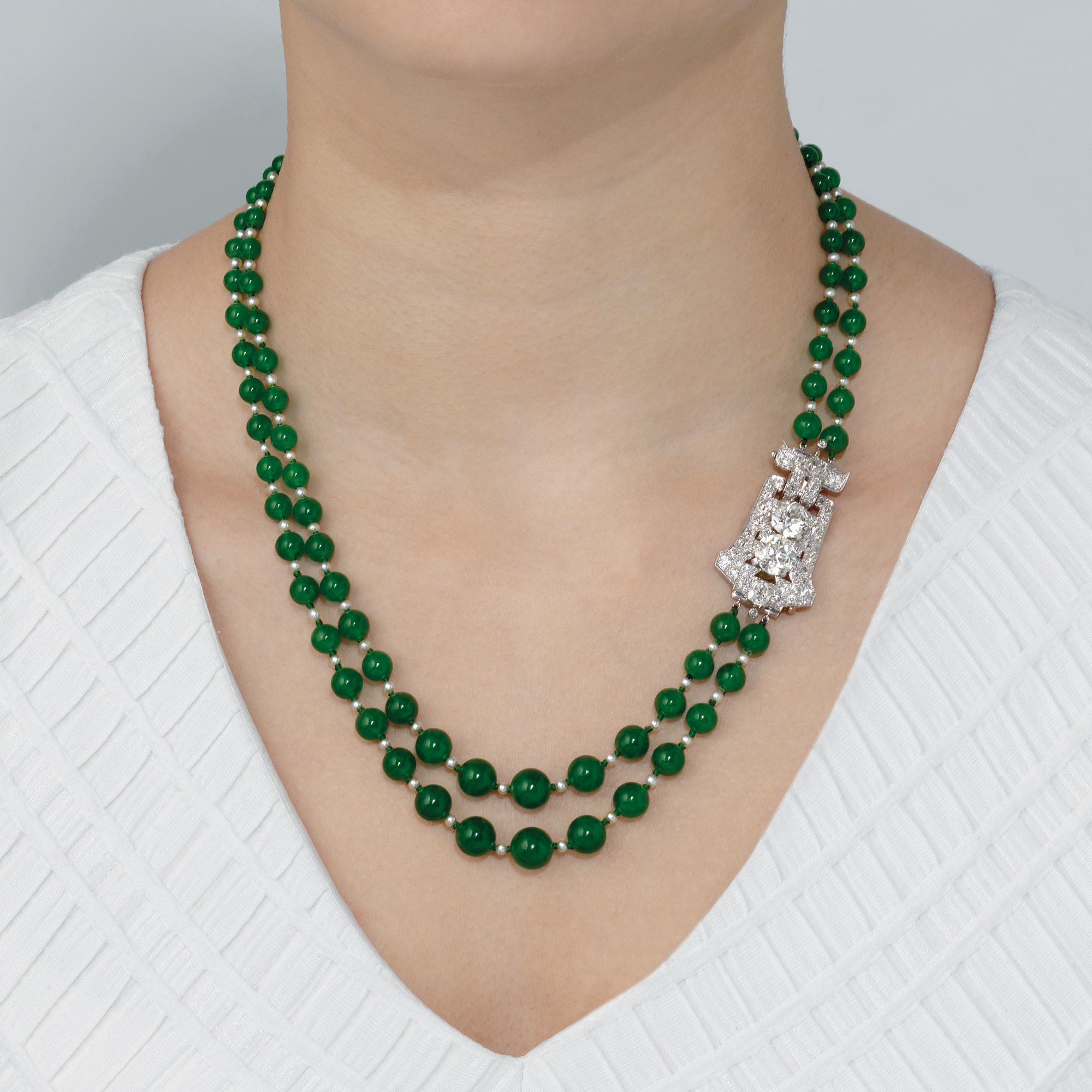 cartier jade necklace