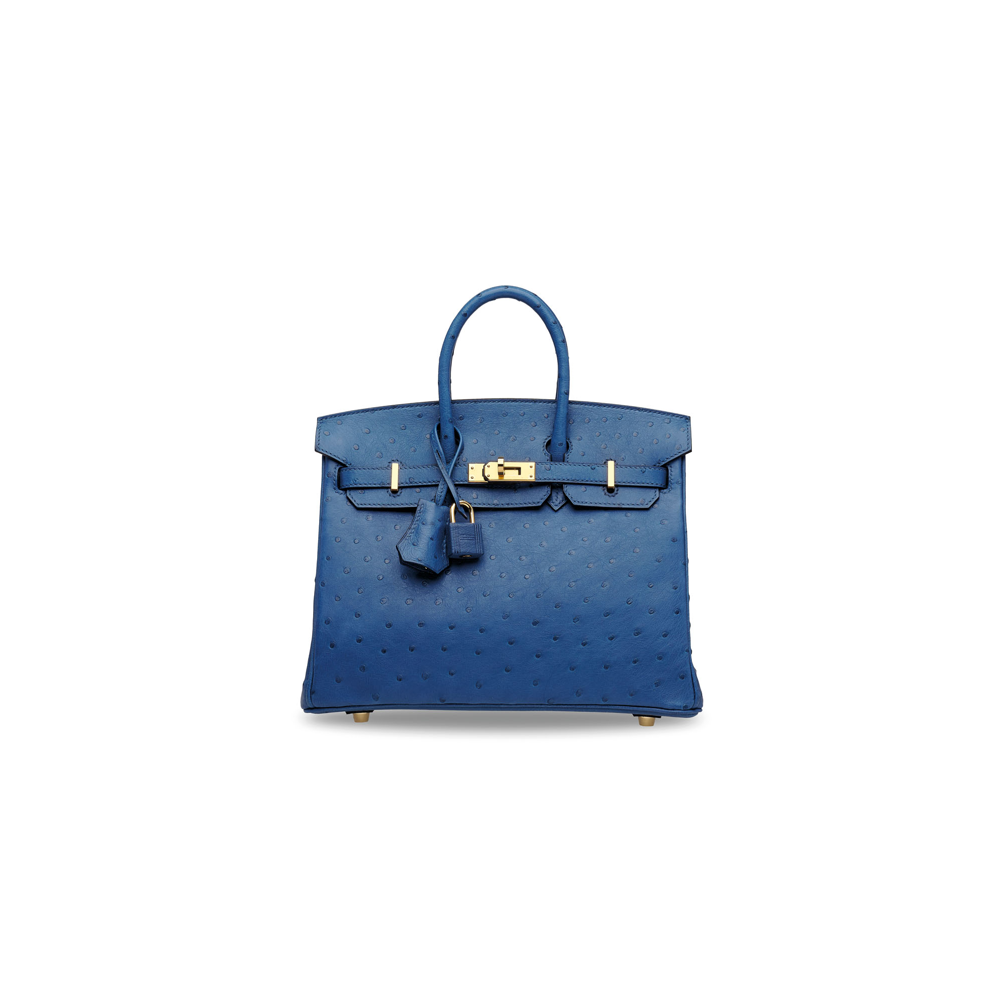 Blue ostrich birkin on sale