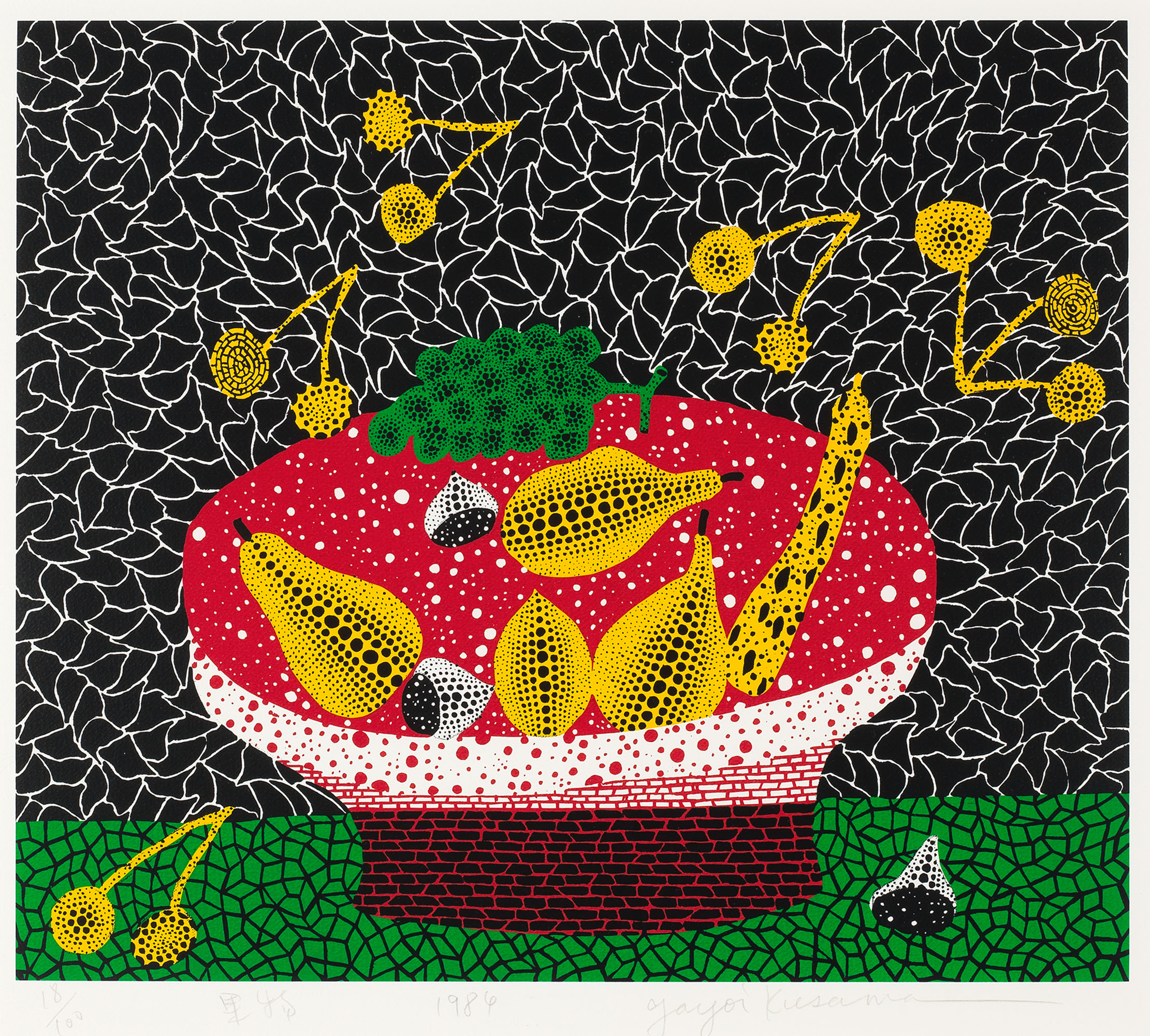 Yayoi kusama b 1929 auctions price archive