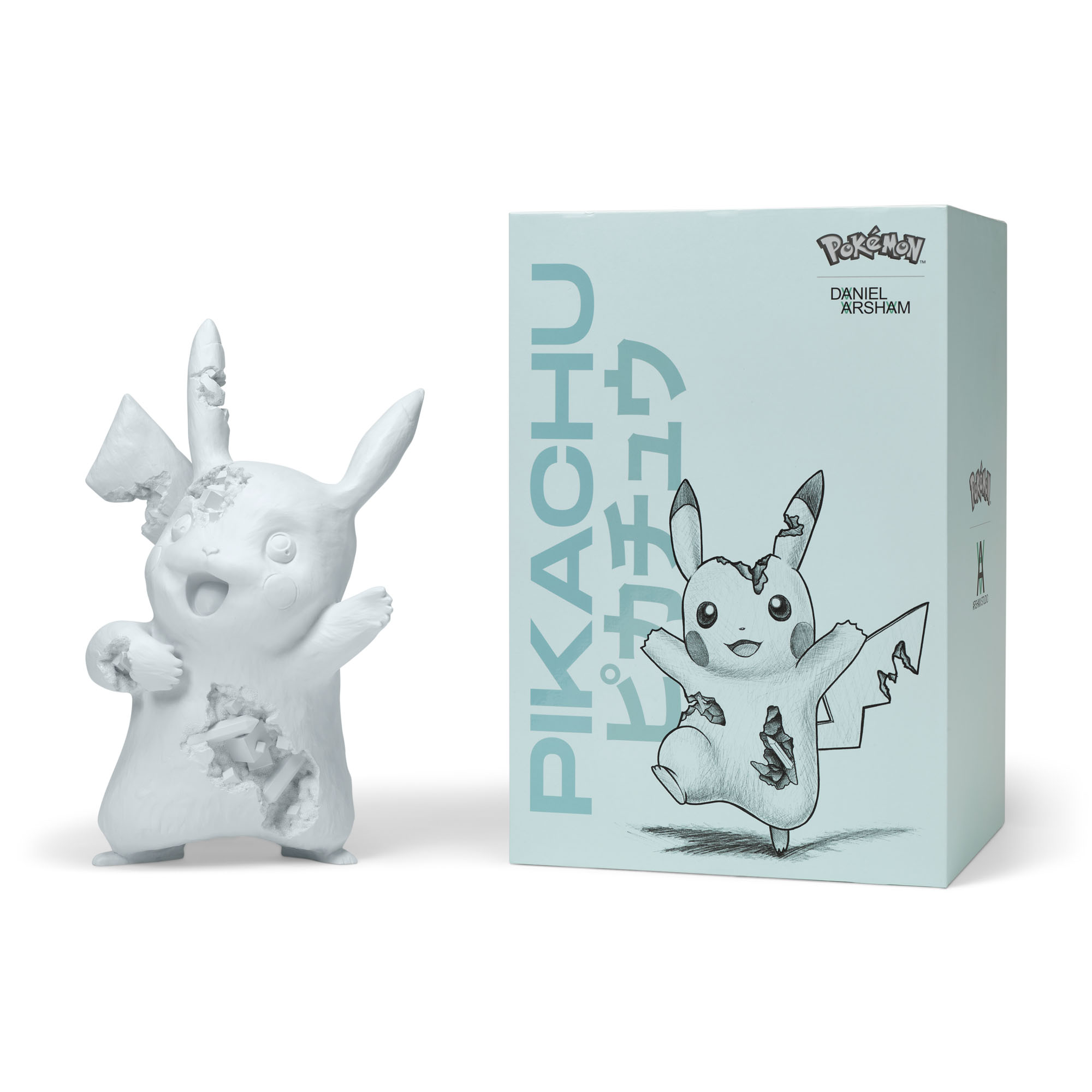 DANIEL ARSHAM (B. 1980) X POKEMON, Blue Crystalized Pikachu 