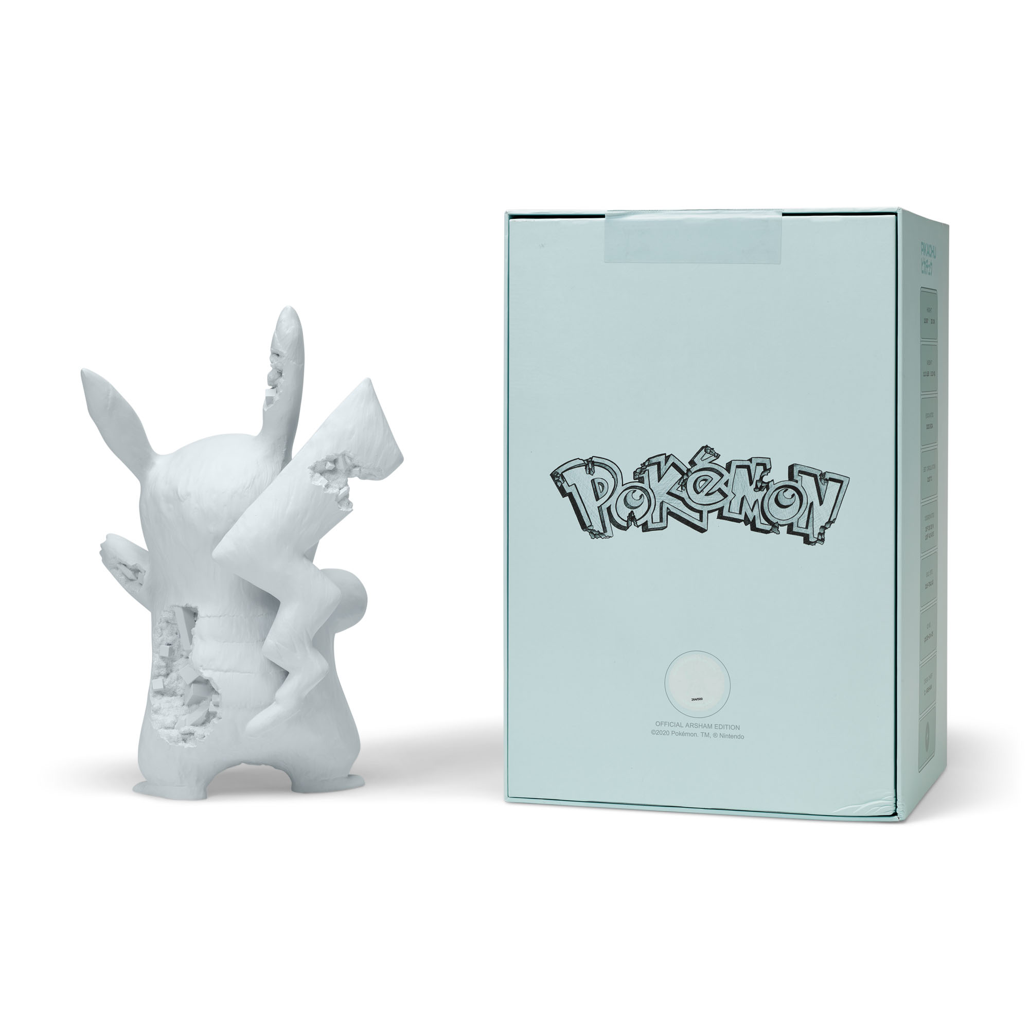 DANIEL ARSHAM (B. 1980) X POKEMON, Blue Crystalized Pikachu