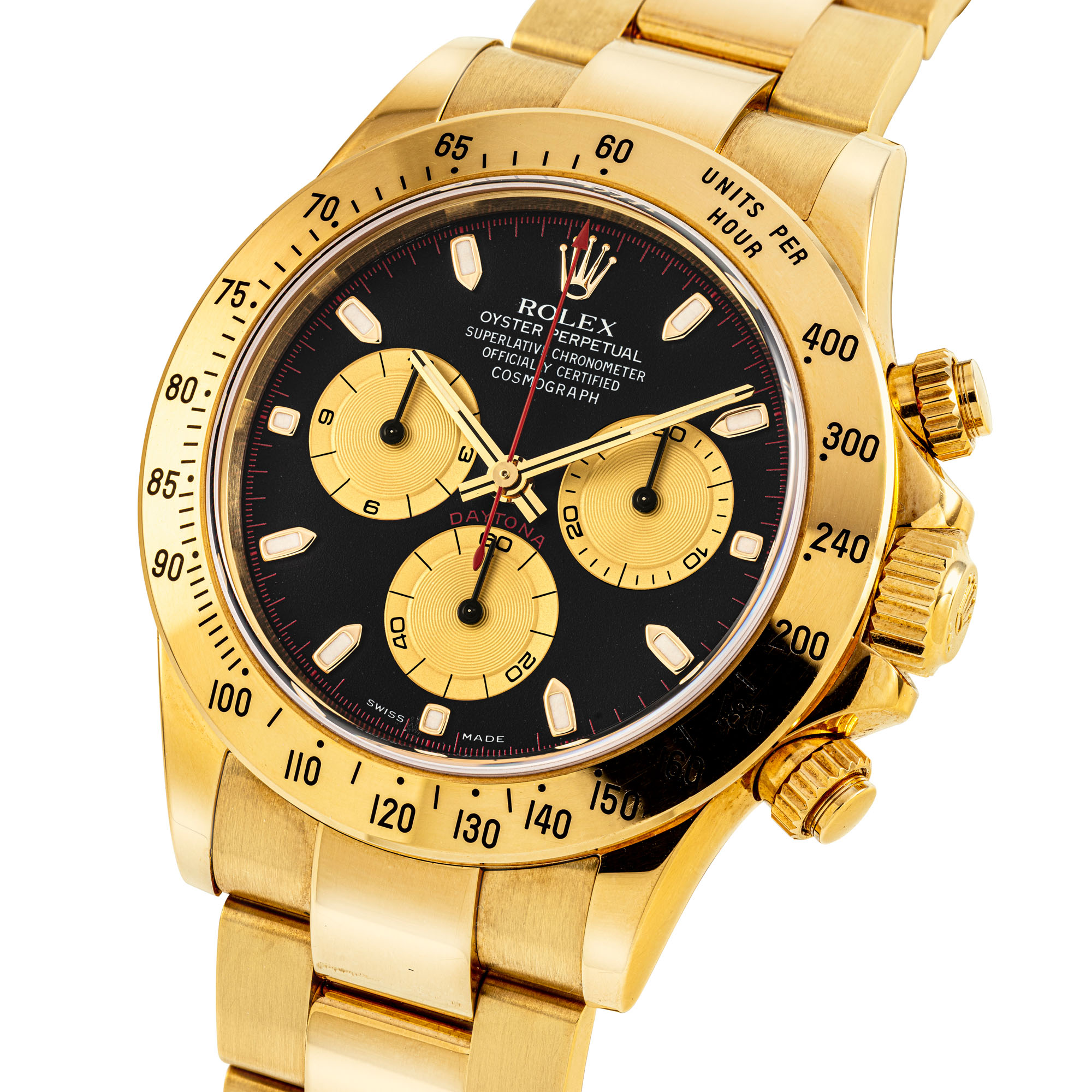 ROLEX, GOLD DAYTONA REF. 116528, Christie’s