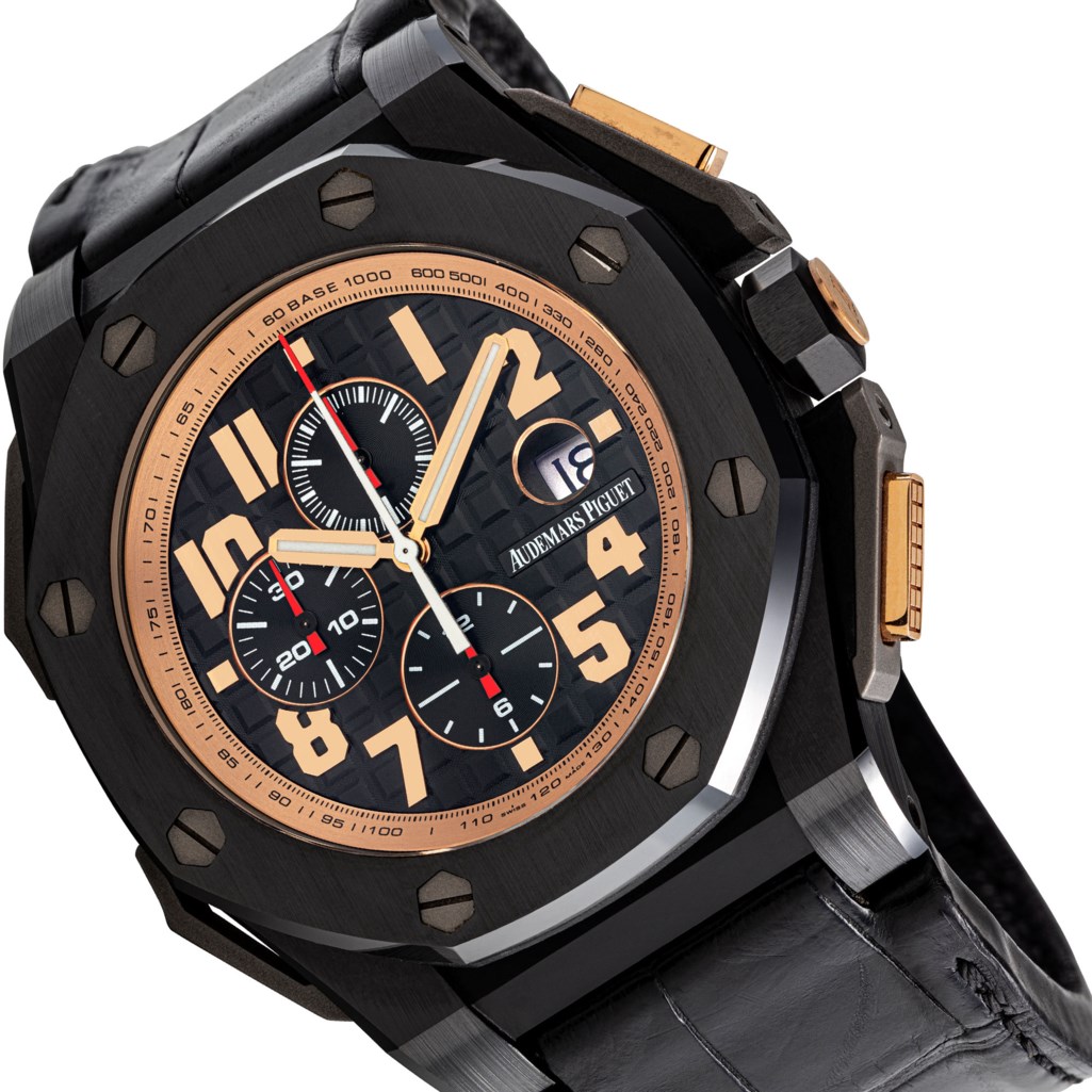 Audemars Piguet Limited Edition Ceramic Royal Oak Offshore Arnold Schwarzenegger The Legacy No 1213 1500 Christie S