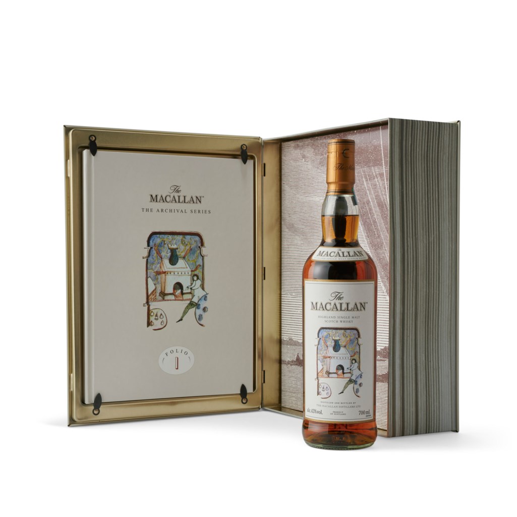 The Macallan Archival Series Folio 1 Speysideaccompained By A Folio 1 Booklet In Presentation Case Level Into Neck 43 Volumeremark Please Note That In Respect Of Wine Lots All Shipping Charges Local Delivery