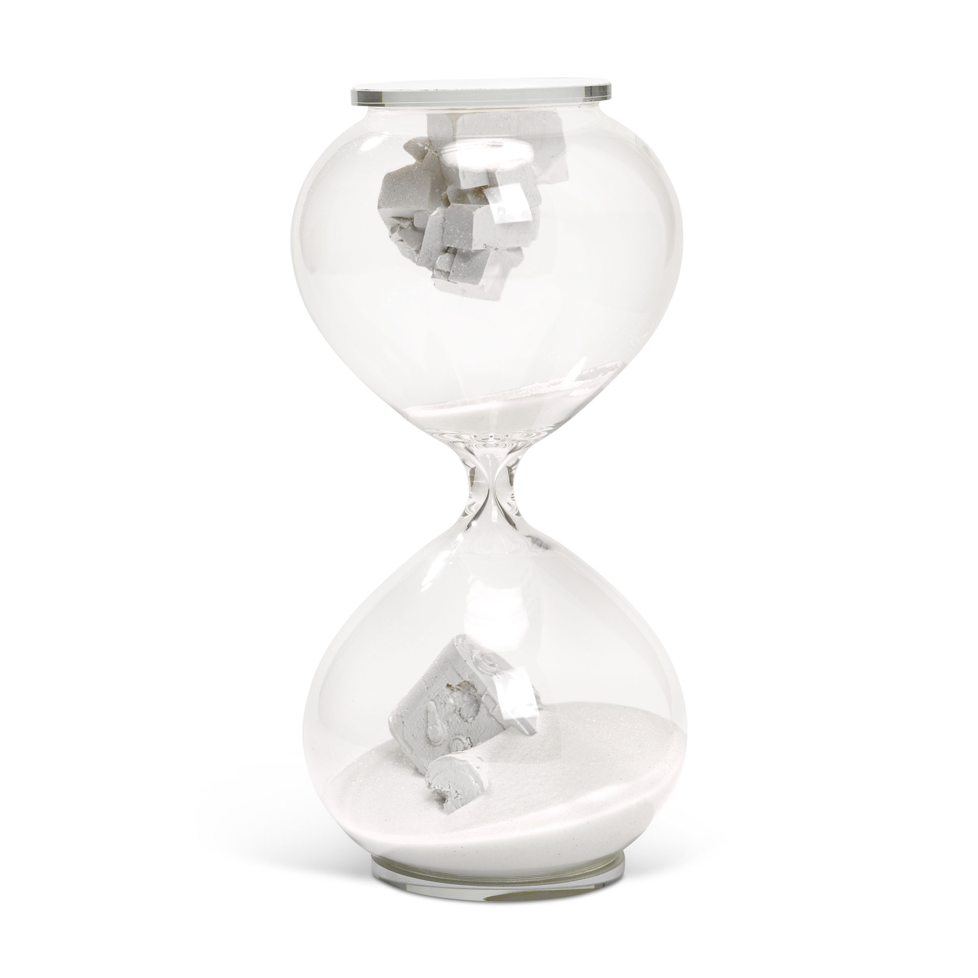 DANIEL ARSHAM (B. 1980) X DIOR, Future Relic Eroded Clock | Christie