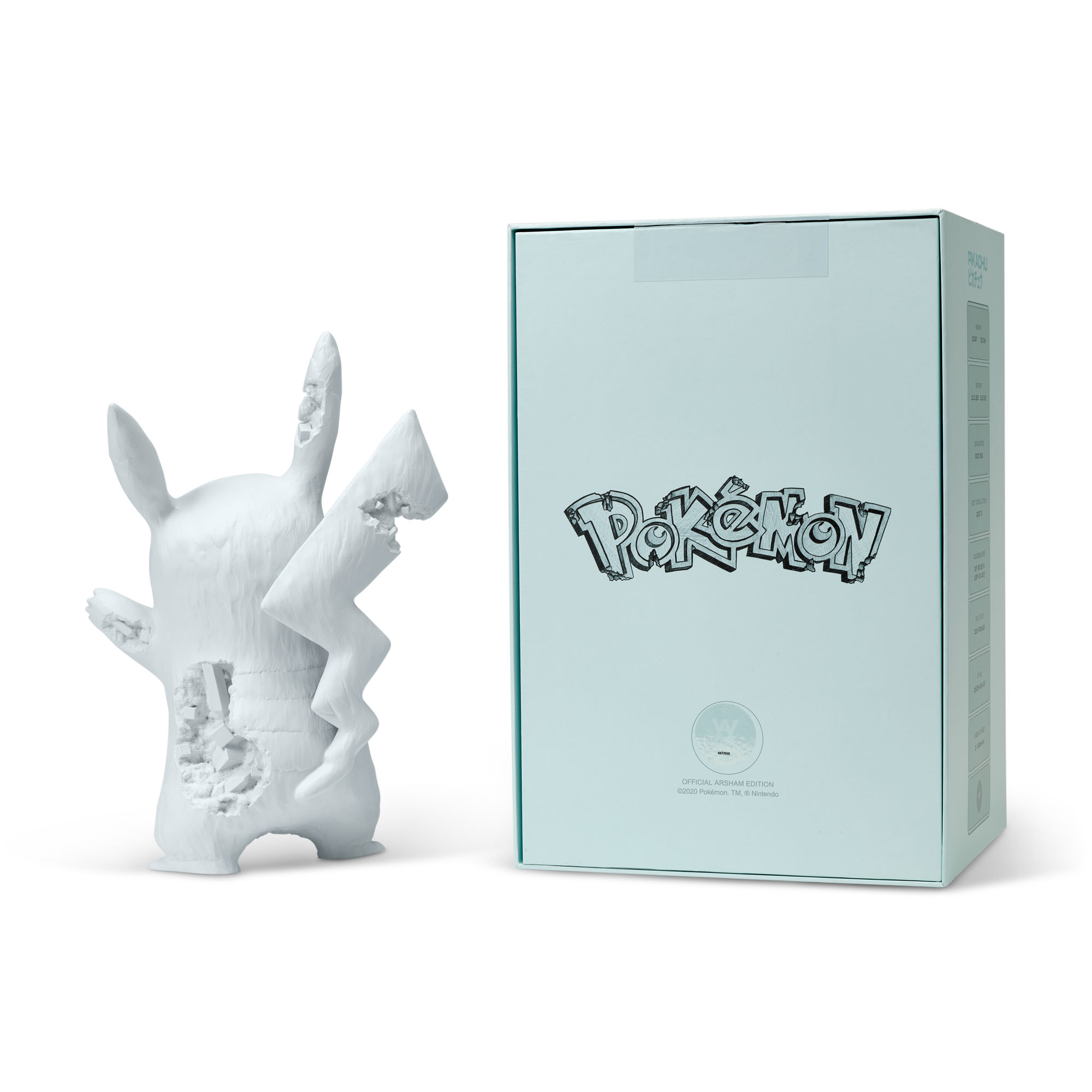 DANIEL ARSHAM (B. 1980) X Pokemon, Blue Crystalized Pikachu 