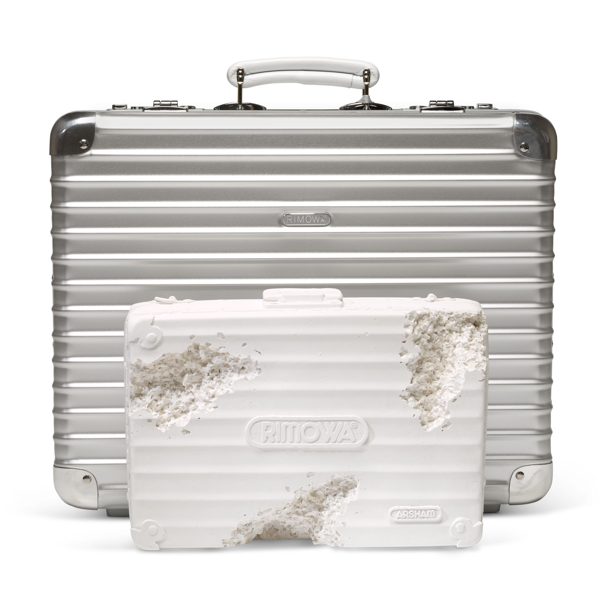 Daniel Arsham B 1980 X Rimowa Eroded Attache Christie S