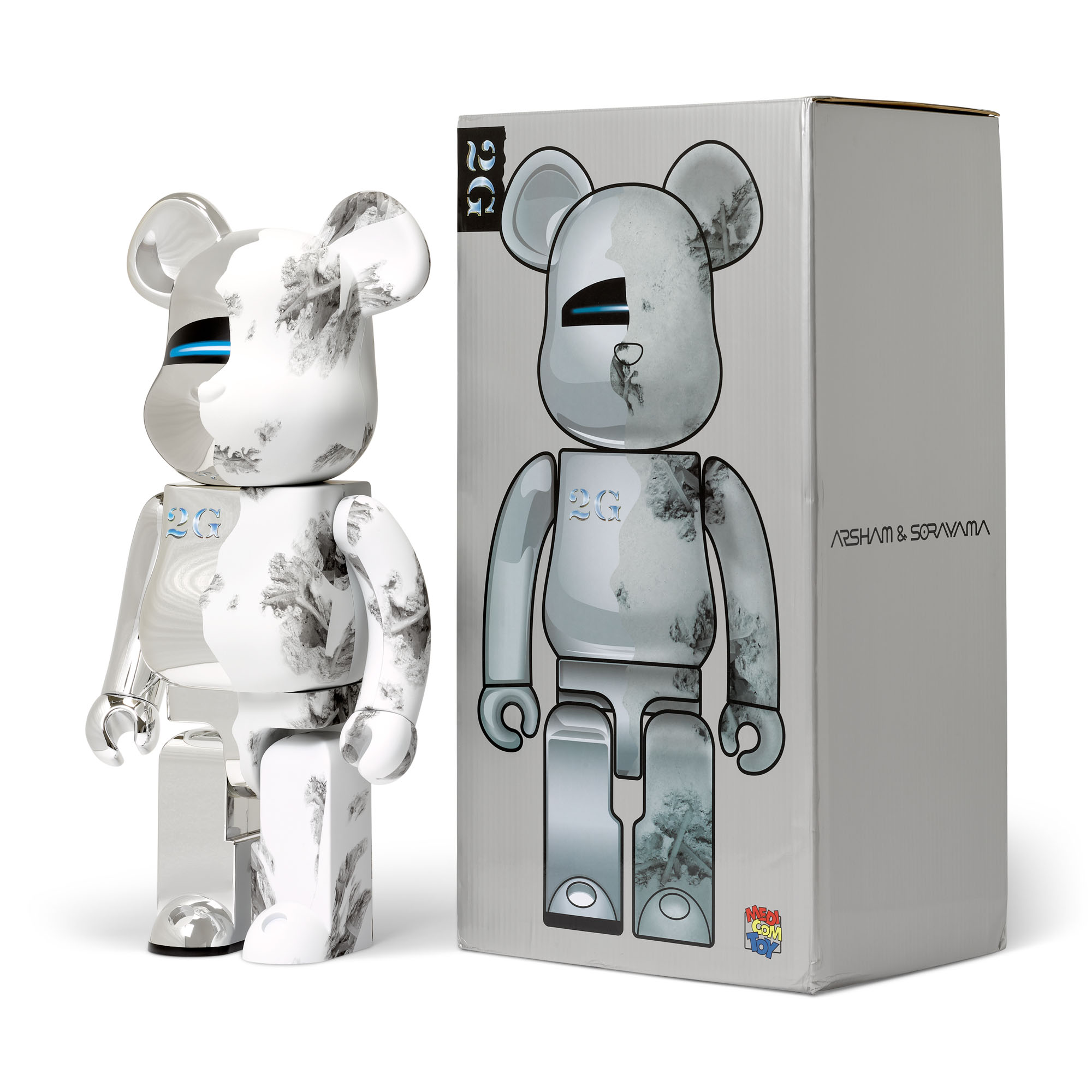 BE@RBRICK SORAYAMA × Daniel Arsham 1000％ | ayvnewspaper.com