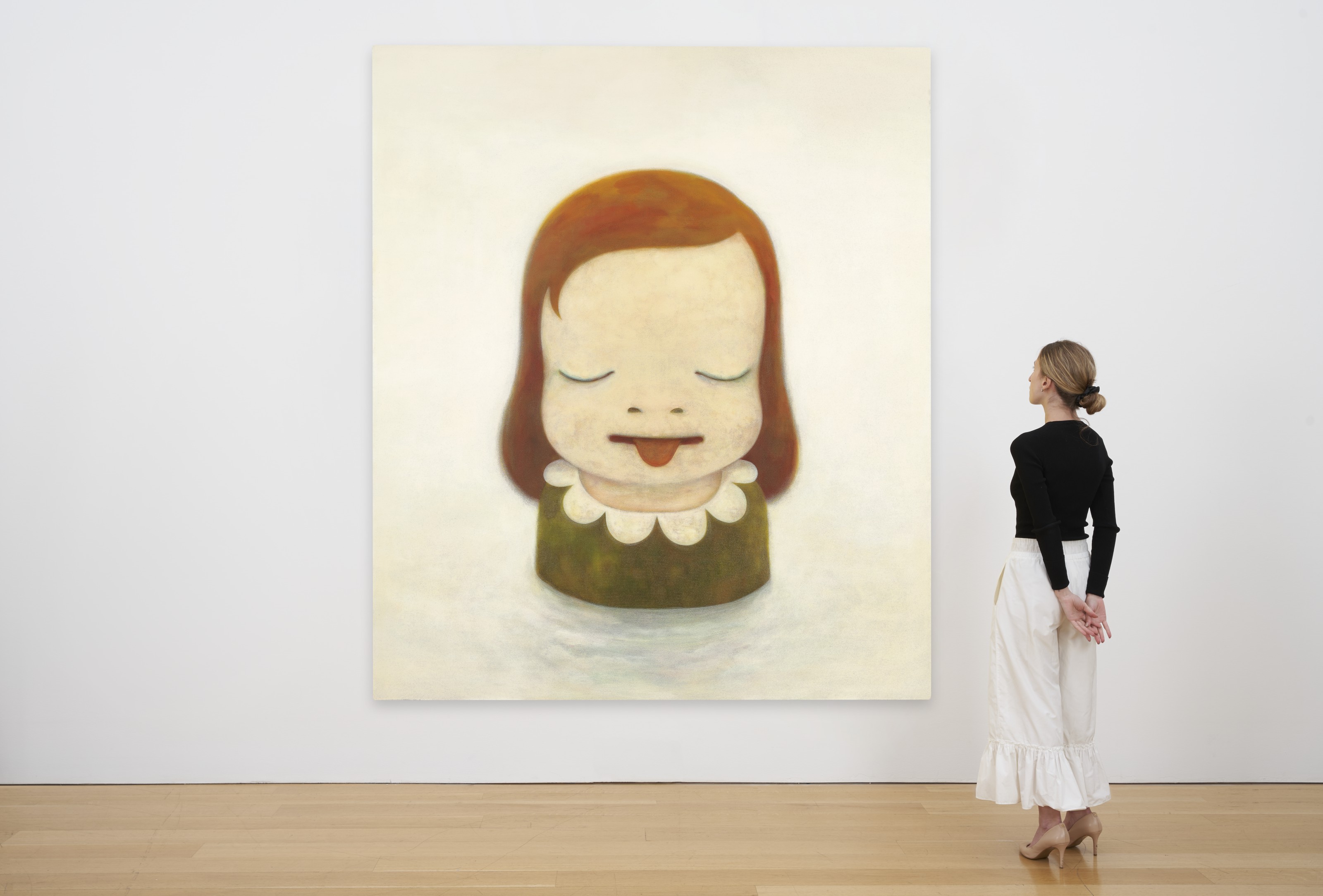 奈良美智 ポスター Milky Lake No.YNF2922 - Milky Lake 2001 | YOSHITOMO NARA The Works