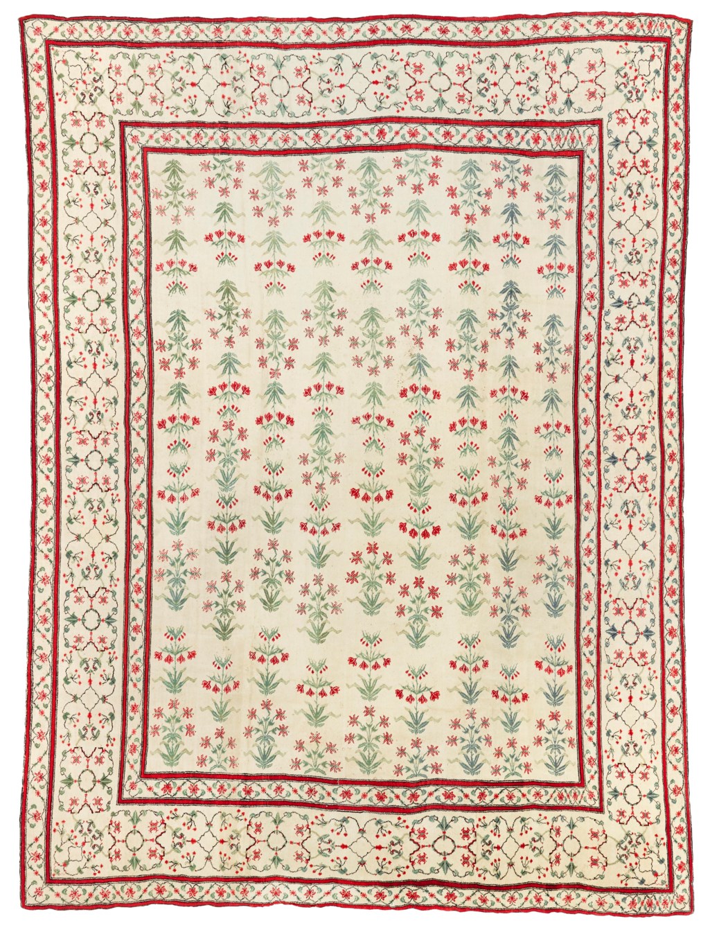 An Agra Carpet North India Circa 1880 Christie S