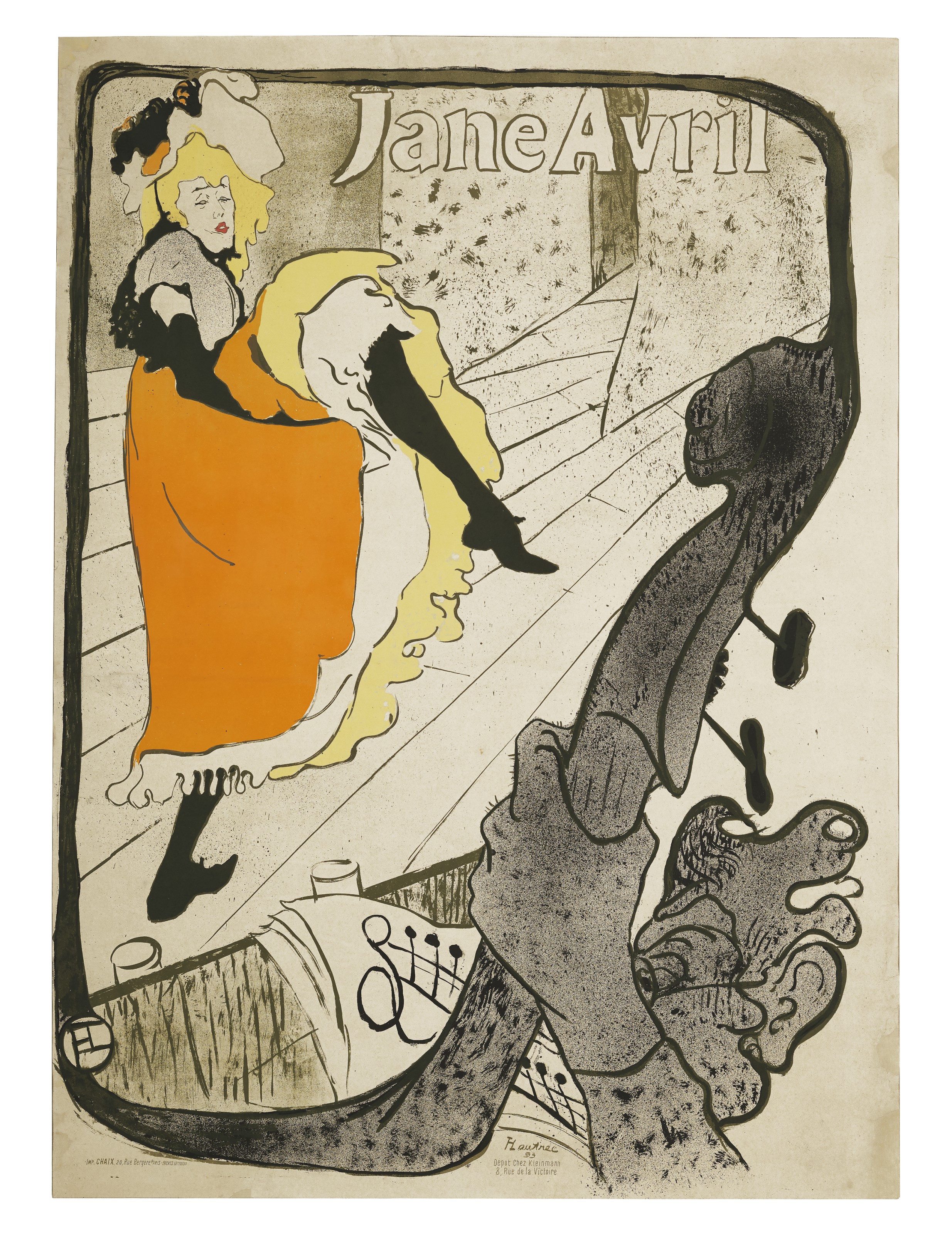 HENRI DE TOULOUSE-LAUTREC (1864-1901), Jane Avril | Christie's