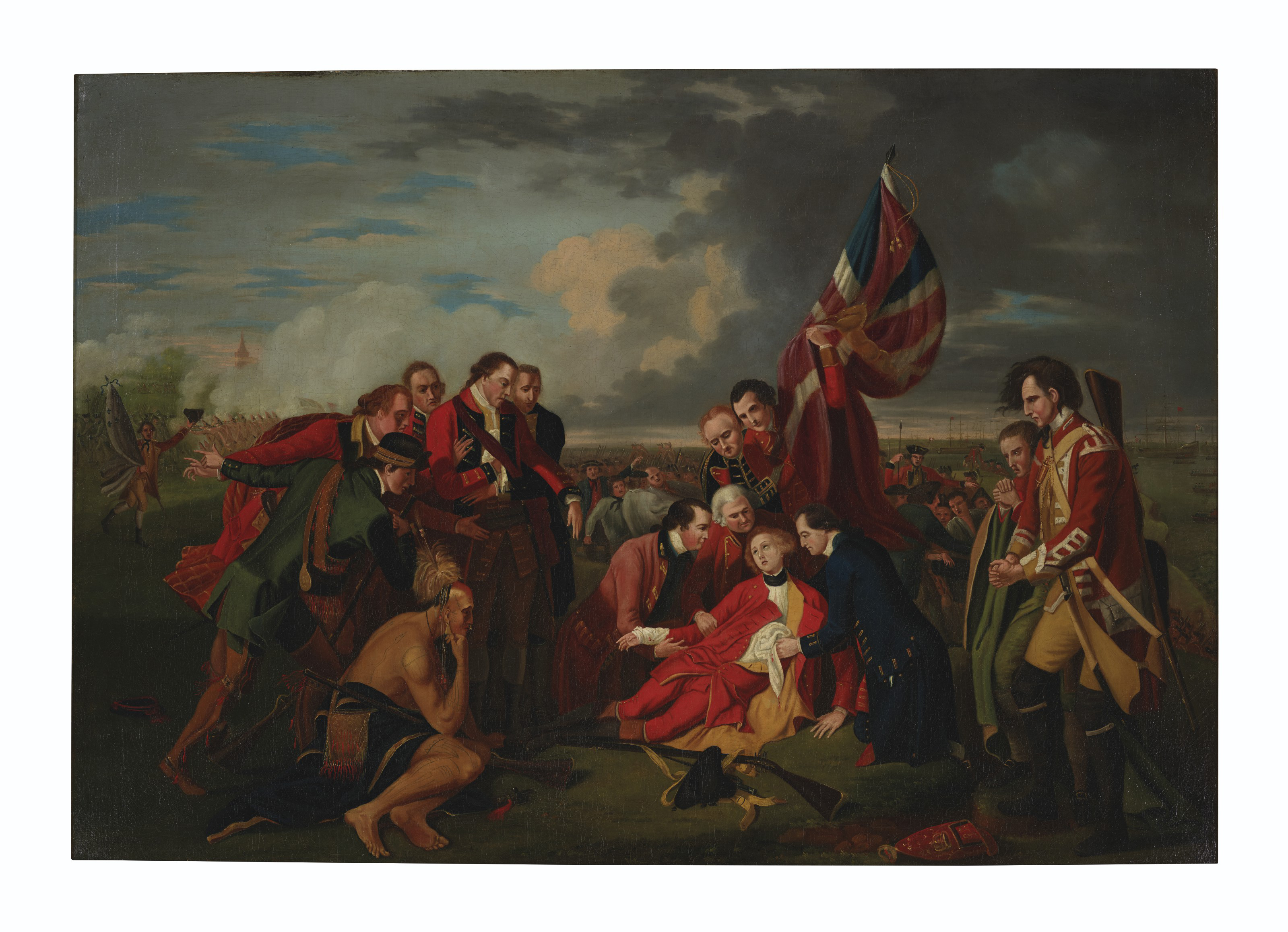 After Benjamin West Late 18th Early 19th Century The Death Of